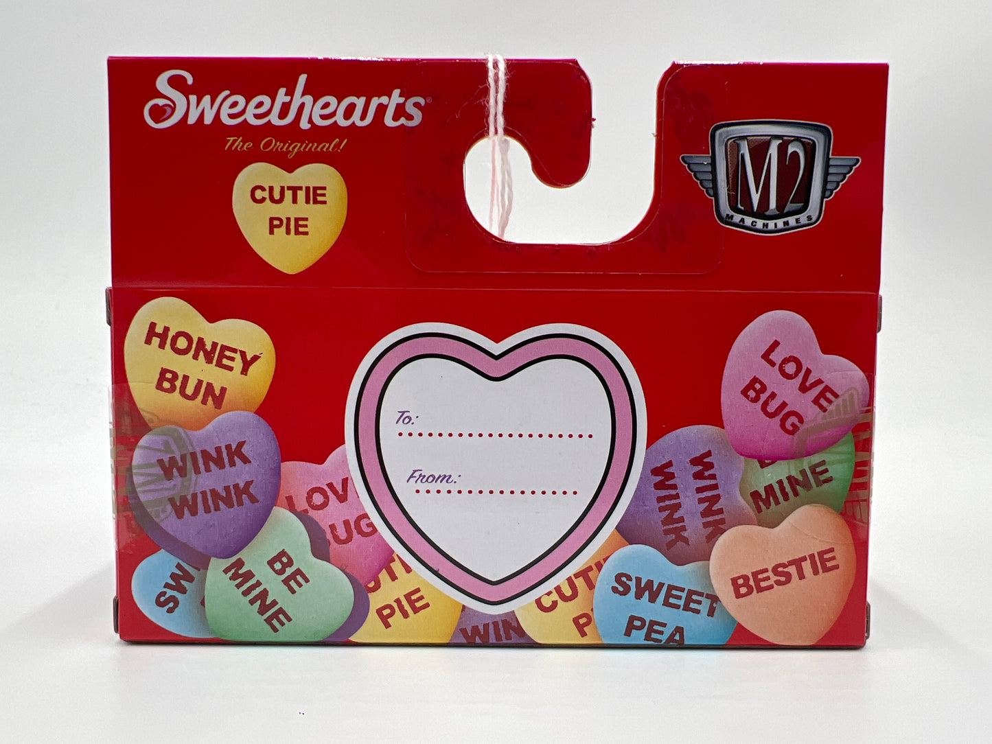 M2 Machines Walmart Exclusive Sweethearts 1992 Chevrolet C1500 SS 454 Red WMTS22