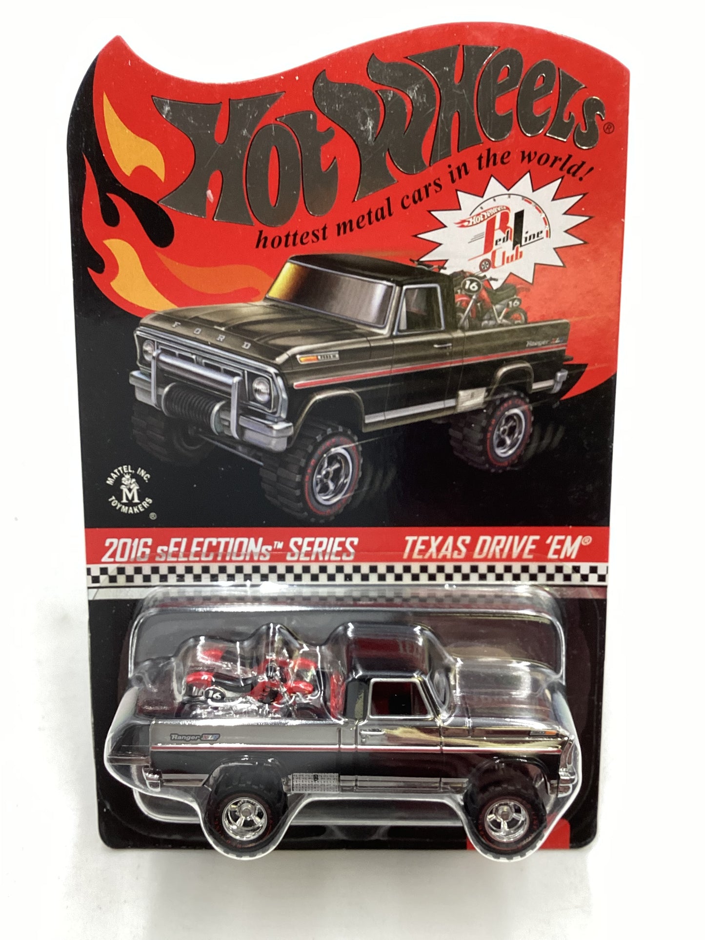 2016 Hot wheels RLC Selections Series #05873/09000 Texas Drive ‘Em