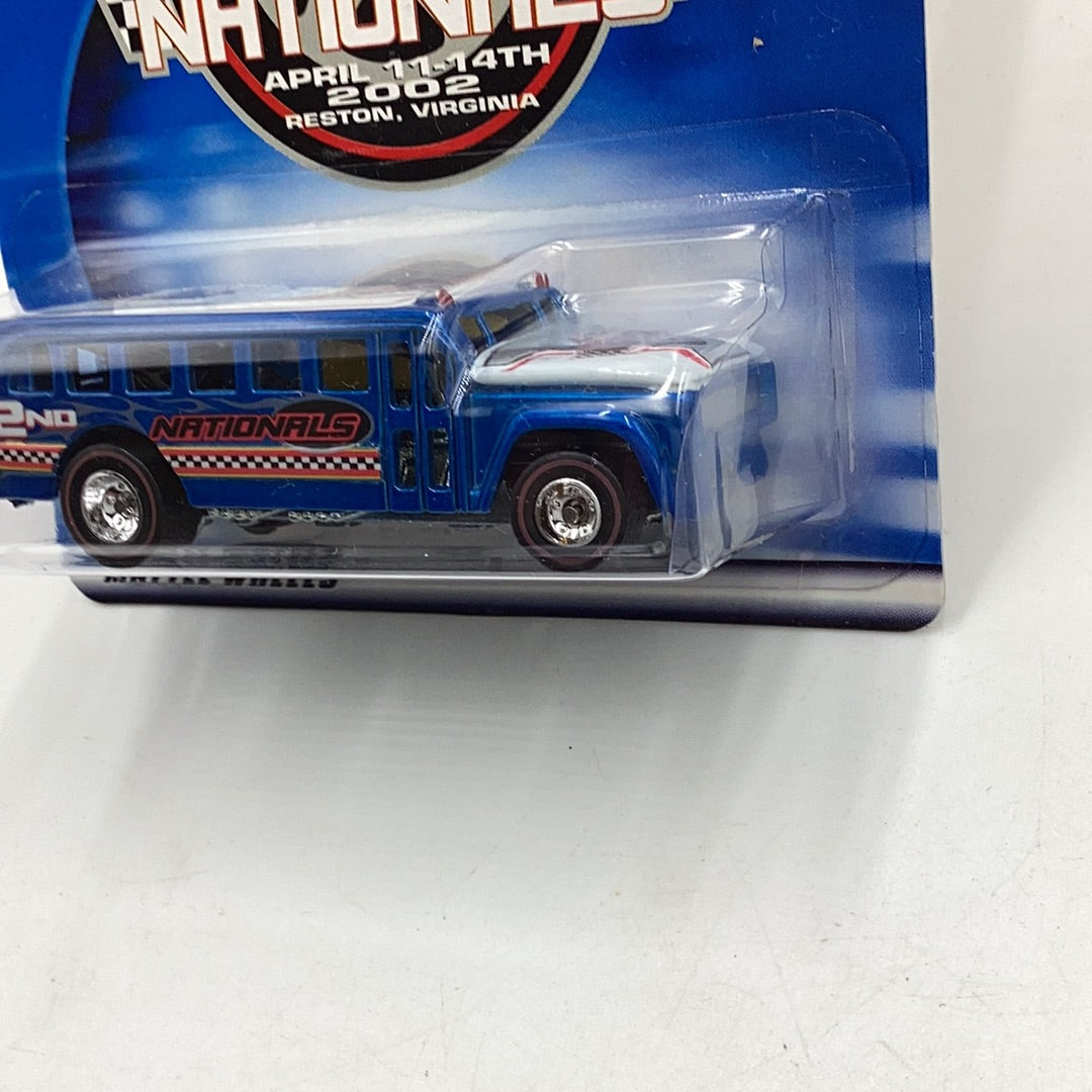 Hot wheels 2th Annual collectors nationals S’Cool Bus 56267 1 of 4000 with protector