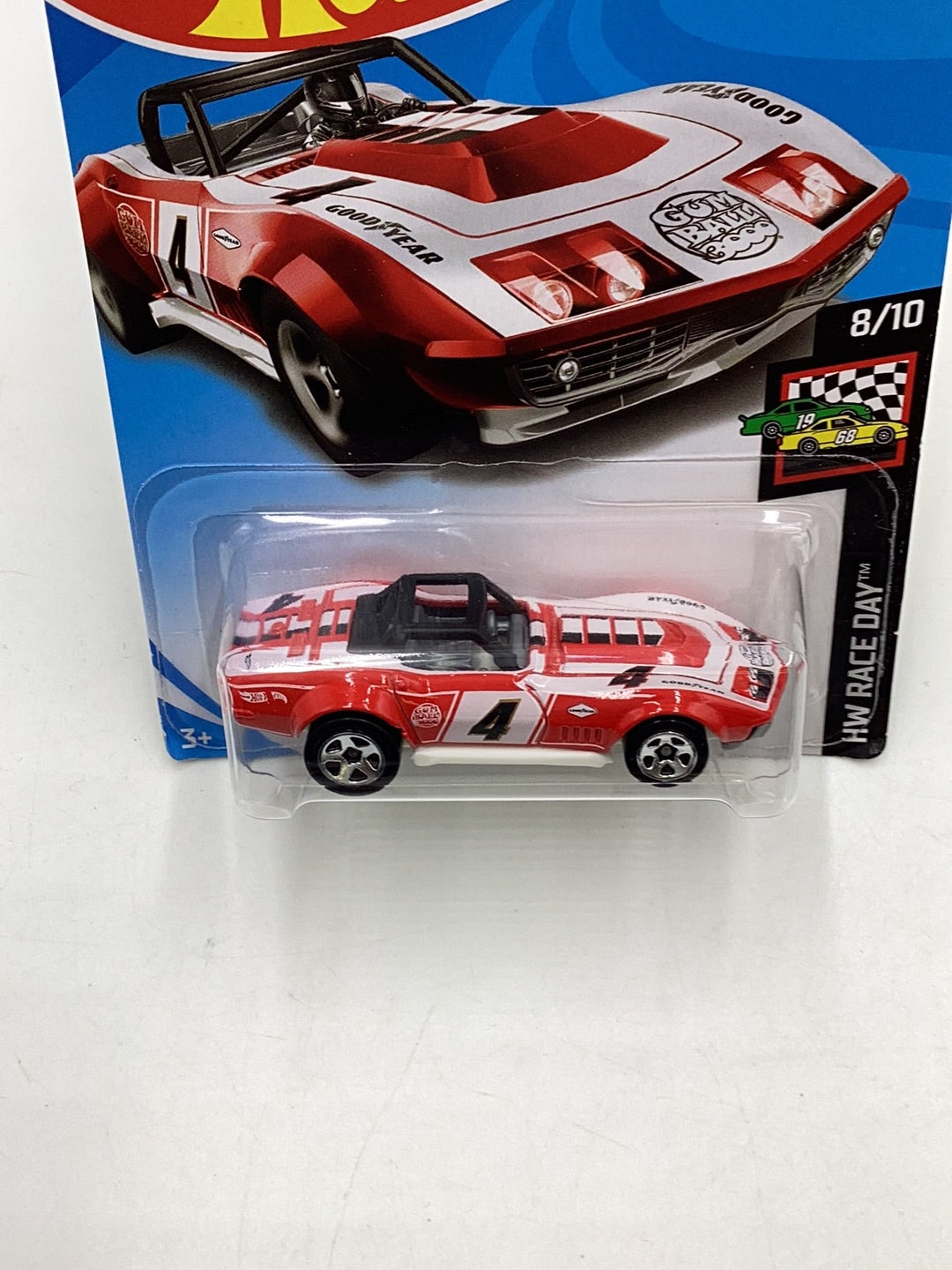 2019 Hot wheels #173 69 Corvette Racer 1C