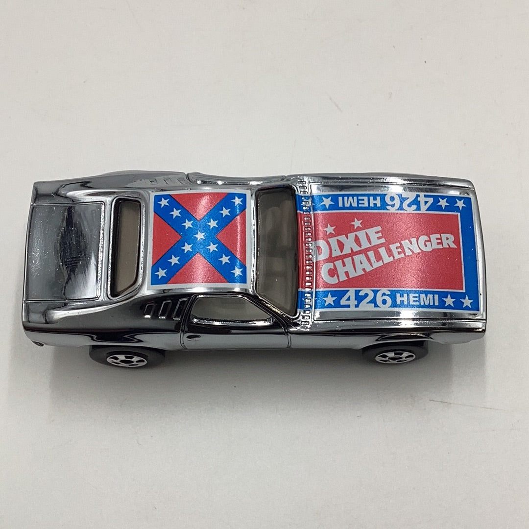Hot Wheels 40th anniversary Dixie Challenger Chrome exclusive loose car VHTF