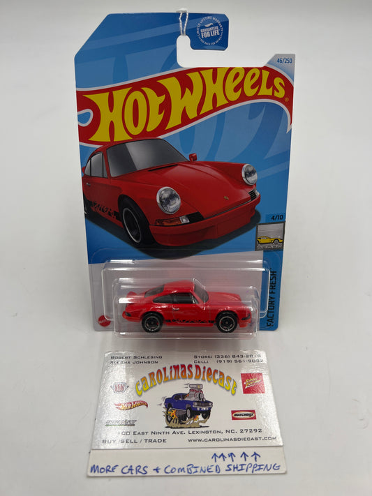 2024 Hot Wheels G Case #46 Porsche 911 Carrera RS 2.7 Red 98D