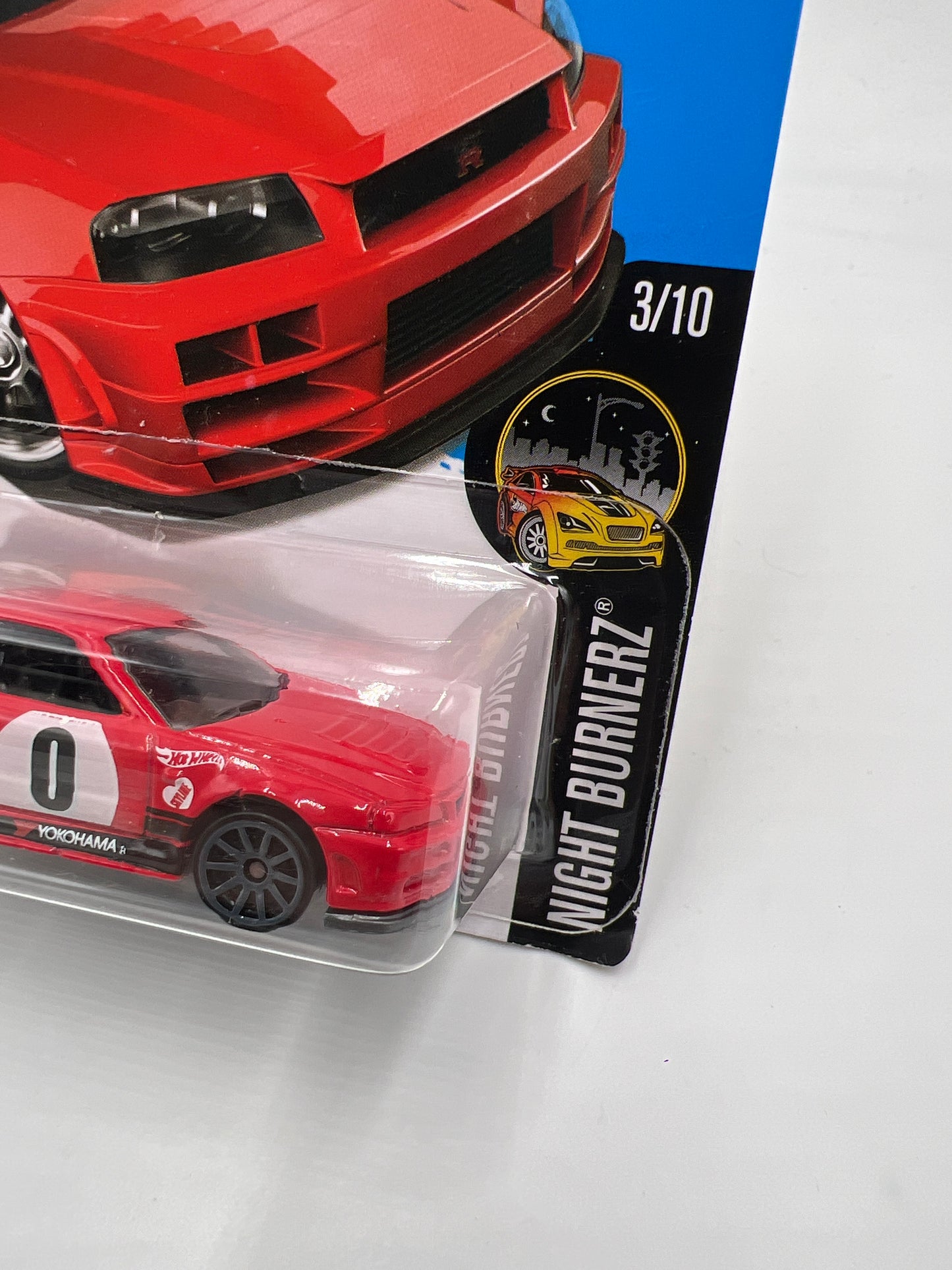 2016 Hot Wheels Nightburnerz #83 Nissan Skyline GT-R R34 Red Need for Speed