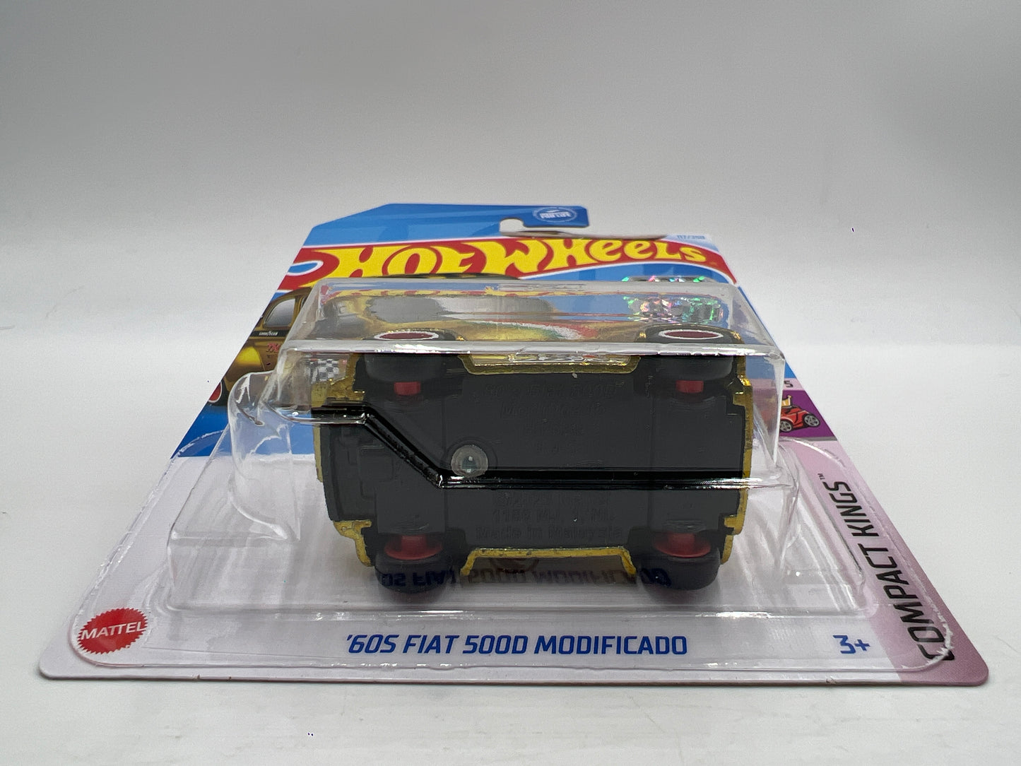 2024 Hot Wheels Super Treasure Hunt Factory Sealed #117 60s Fiat 500D Modificado Gold W/Protector