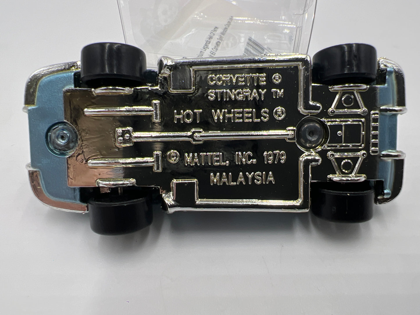 Hot Wheels 1/64 Premium Legends Hall Of Fame Vic Edelbrock 63 Corvette Split Window Coupe Blue Loose