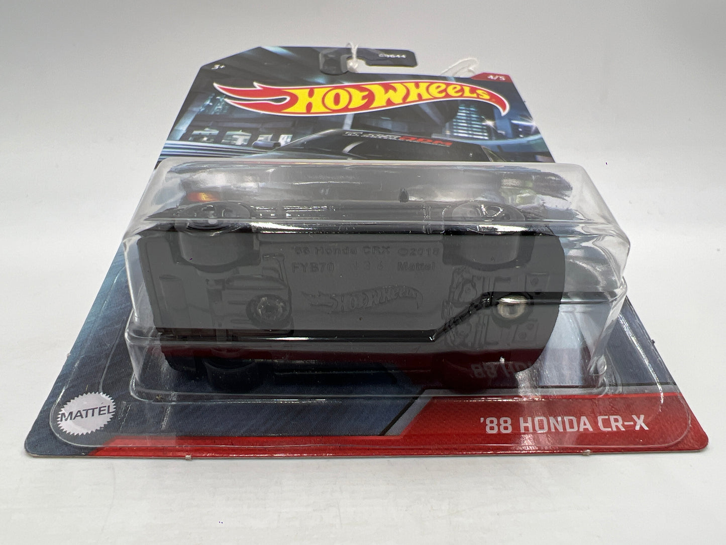 2021 Hot Wheels Cult Racers #4 88 Honda CR-X Black 154C