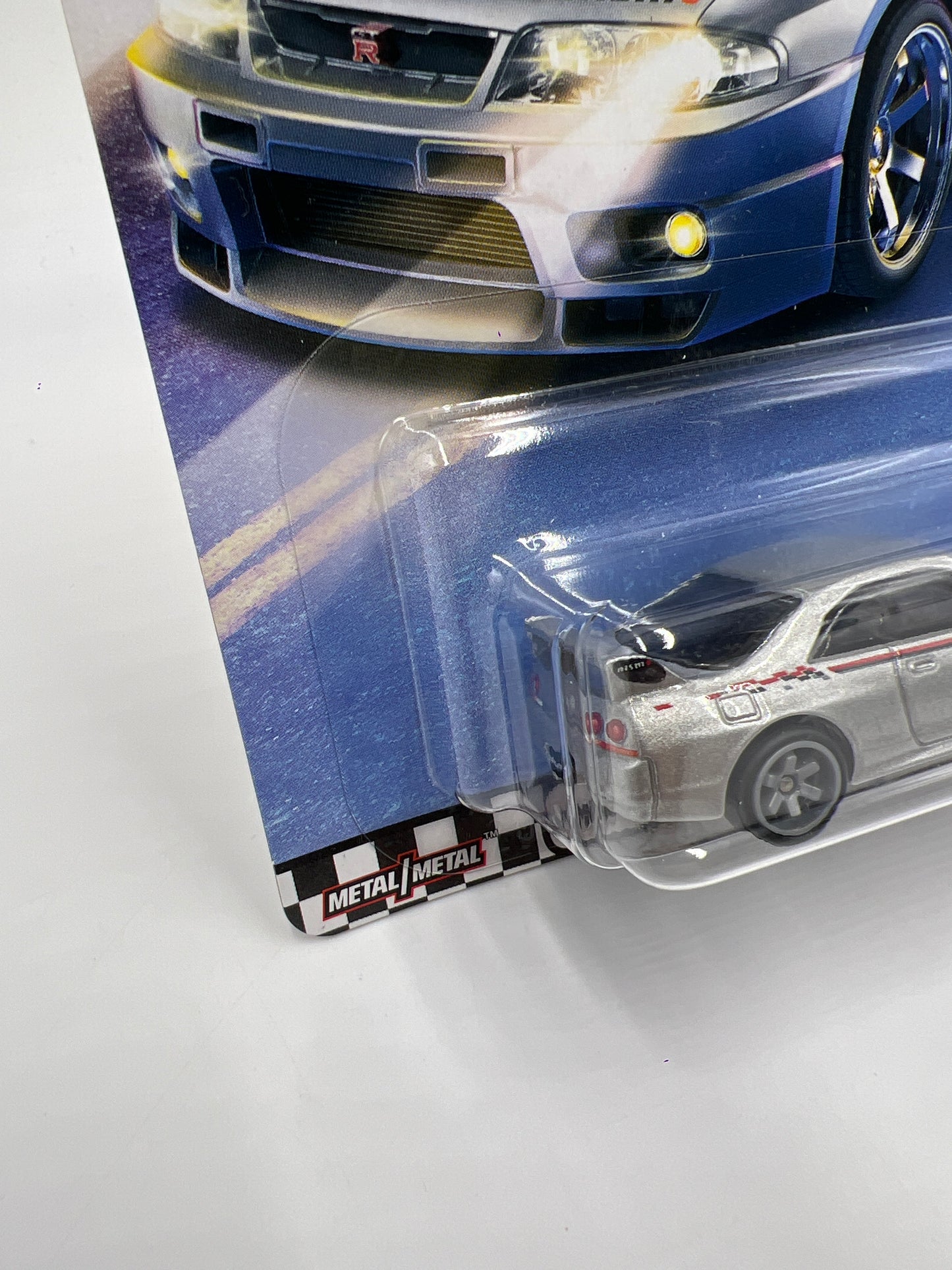 Hot Wheels Premium Boulevard #2 Nissan Skyline GT-R BCNR33 Silver Nismo W/Protector 2