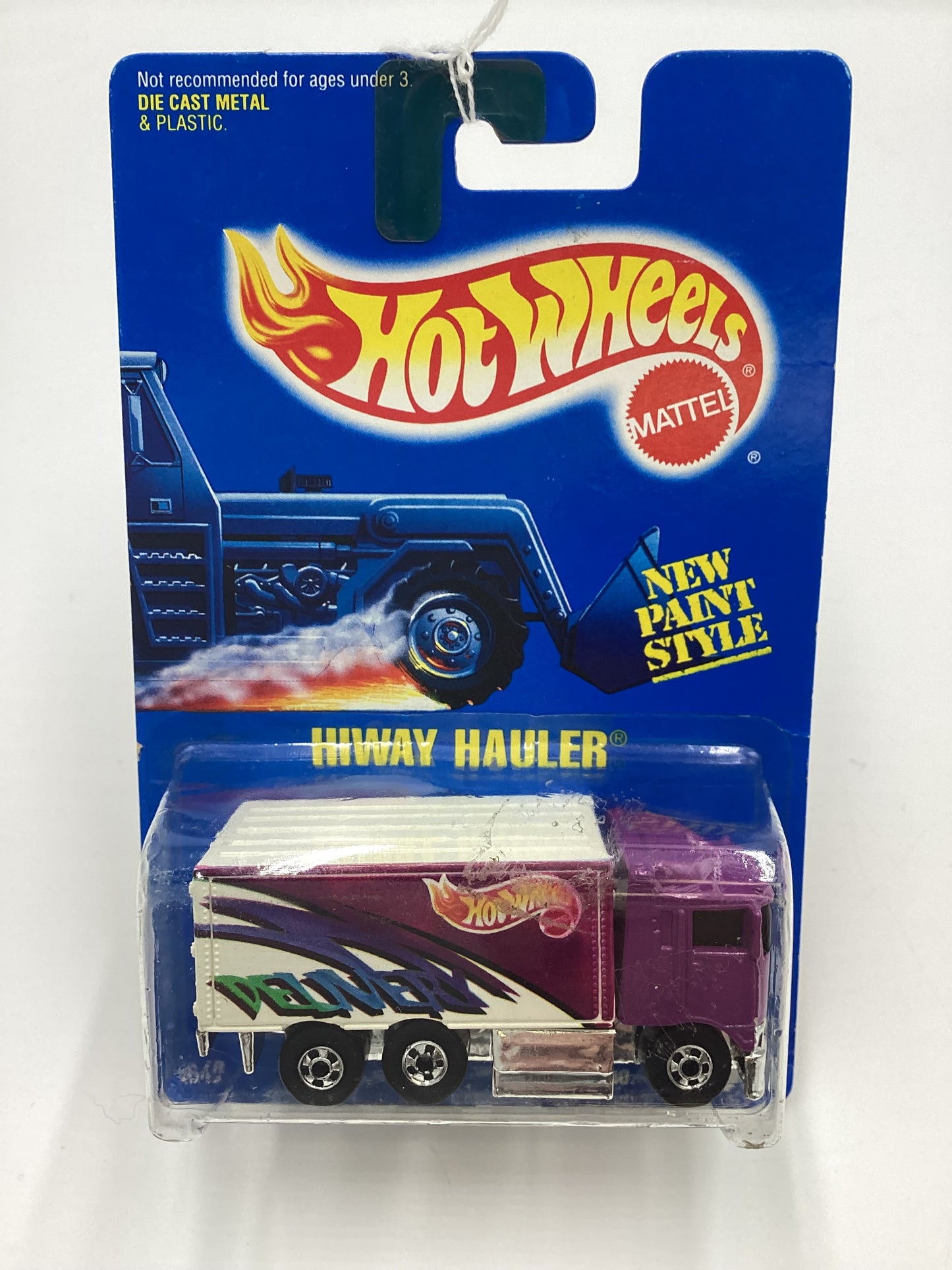 1991 Hot Wheels Collector #238 Hiway Hauler Purple 239G