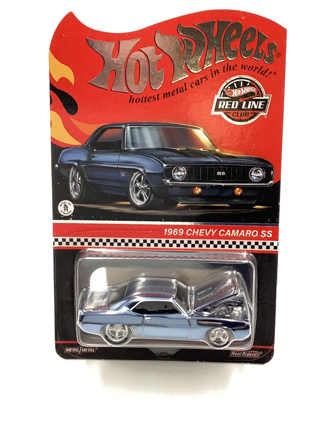 Hot wheels redline club 1969 Chevy Camaro SS with protector