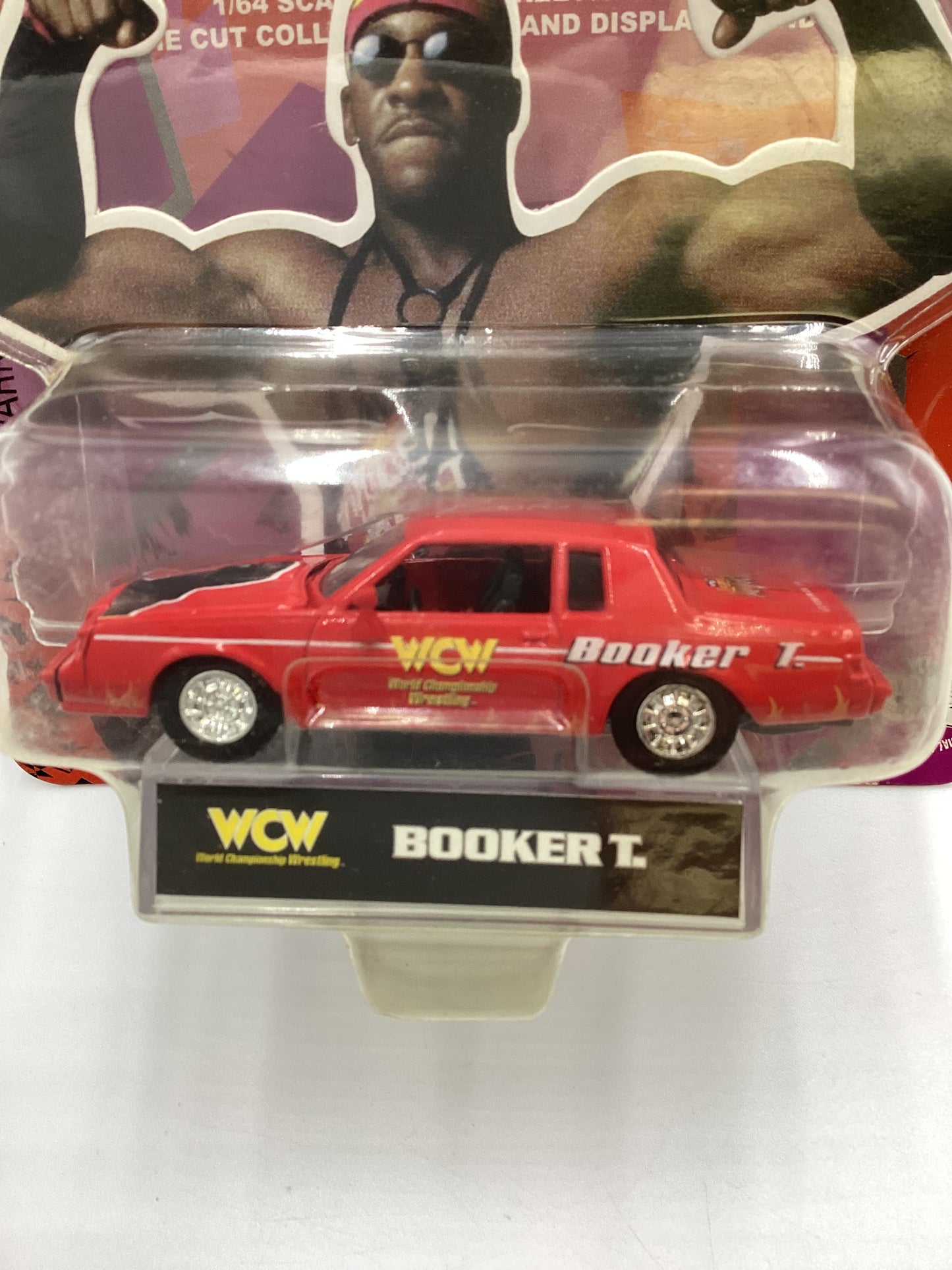 Racing Champions WCW Nitro Streetrods Booker T 1987 Buick Grand National Red SR