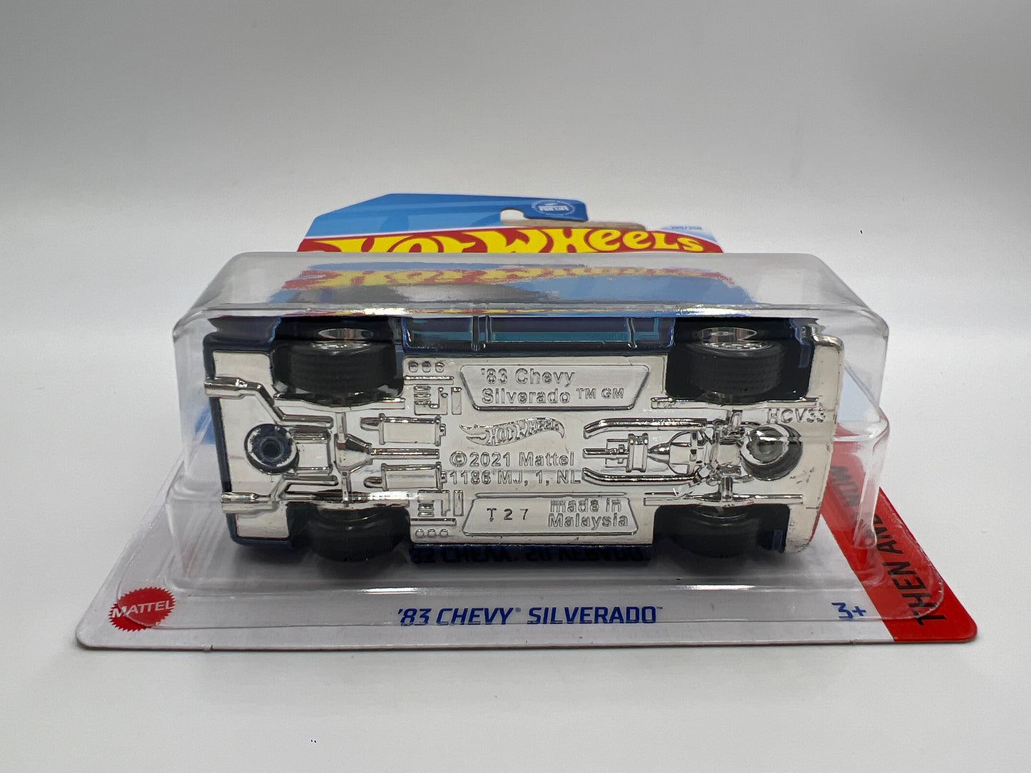 2024 Hot Wheels Super Treasure Hunt #249 83 Chevy Silverado Blue W/Protector