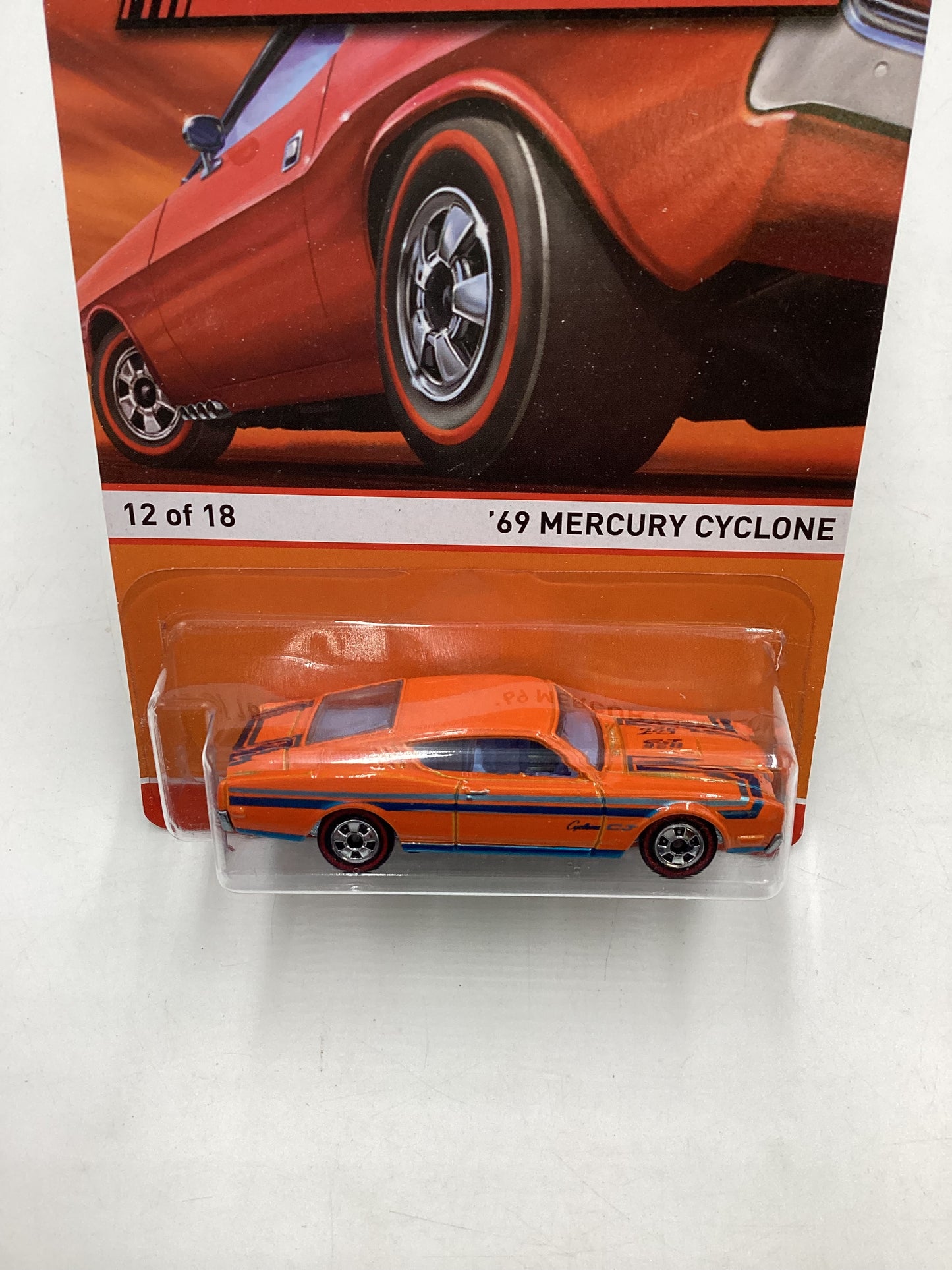 Hot wheels 2016 Redline 12/18 69 Mercury Cyclone 158D