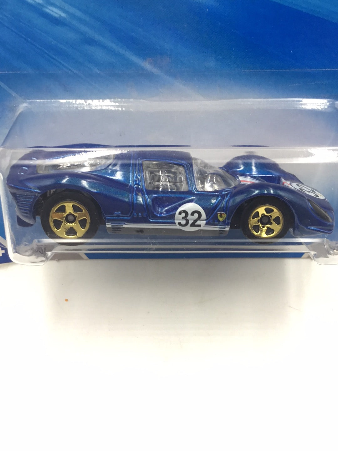 2010 Hot Wheels #76 Ferrari 330 P4 VHTF GOLD 5 spokes with protector