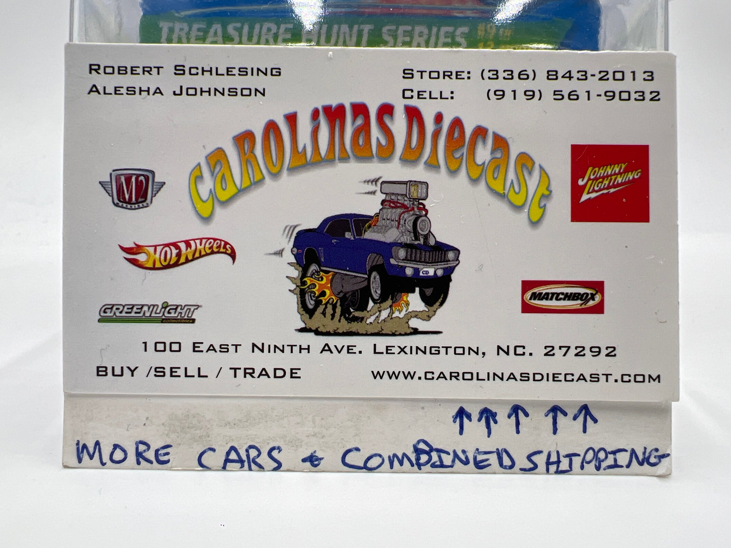 1996 Hot Wheels Treasure Hunt #436 58 Corvette Silver/Red W/Protector