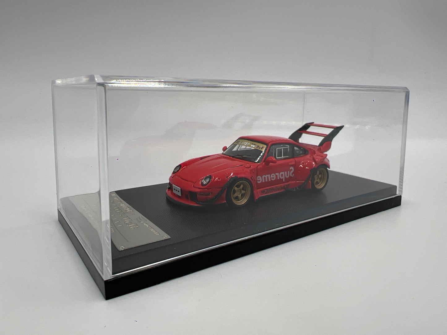 Street Warrior x Ghost Player 1/64 #317/499 Supreme Porsche RWB Red