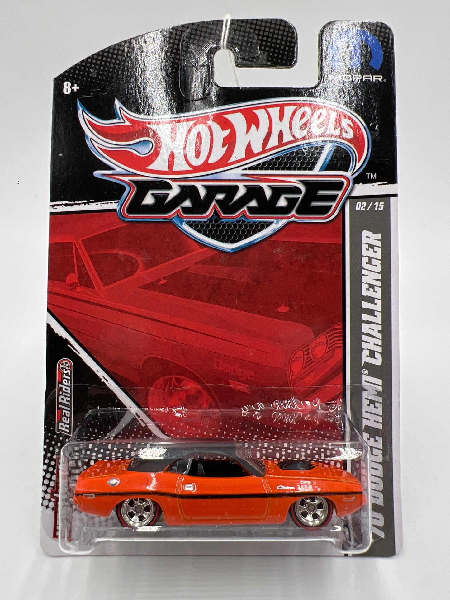Hot Wheels Premium Garage Series #2 70 Dodge Hemi Challenger Orange