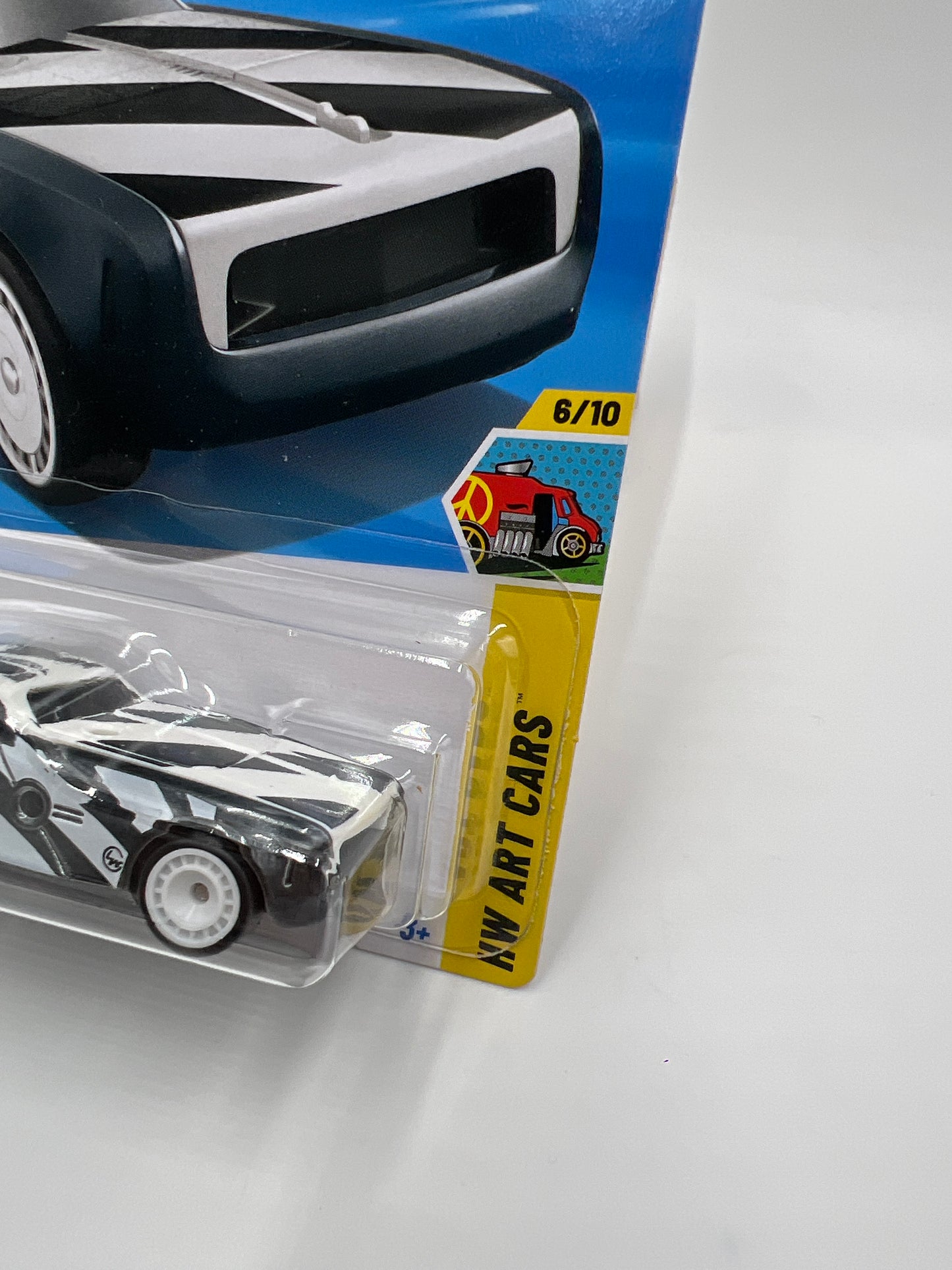 2025 Hot Wheels C Case Super Treasure Hunt #61 Hi-Roller II Black/White W/Protector