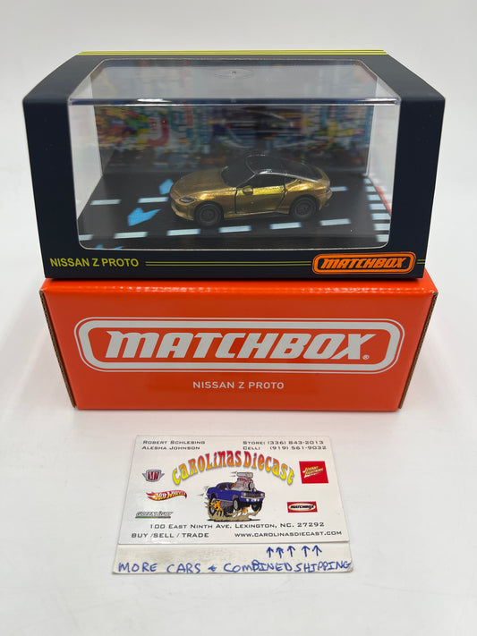Matchbox RLC Mattel Creations Nissan Z Proto Gold