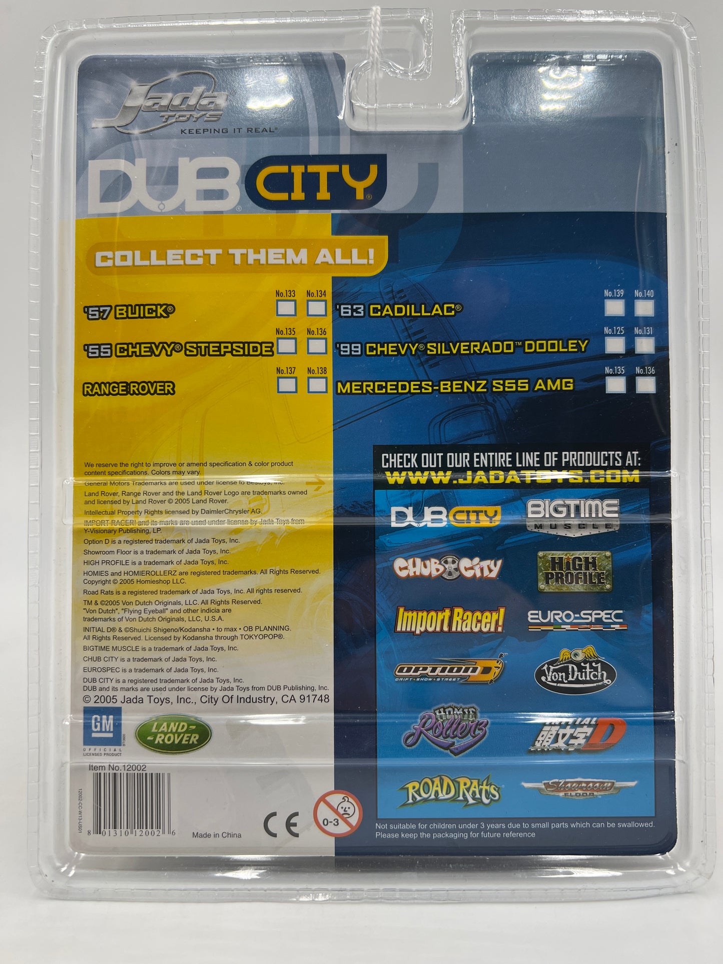 Jada Toys Dub City Old Skool Wave 13 #136 56 Chevy Stepside Orange SR