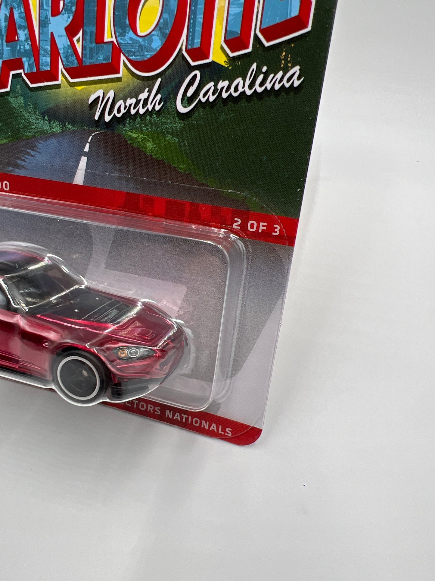 2022 Hot Wheels 22th Annual Collectors Nationals Charlotte 2085/6200 Honda S2000 Red W/Protector