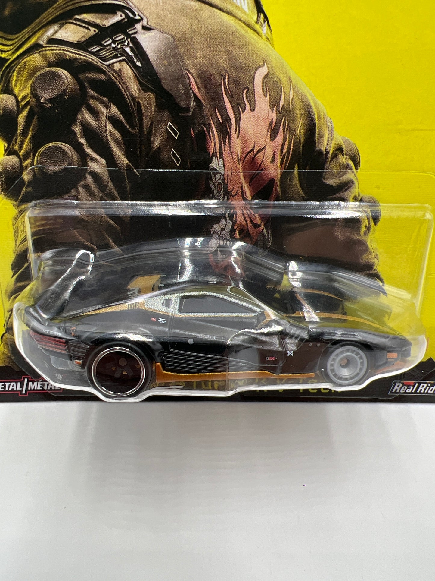 2025 Hot Wheels Premium Pop Culture Cyberpunk 2077 Quadra Turbo-R V-Tech 272F
