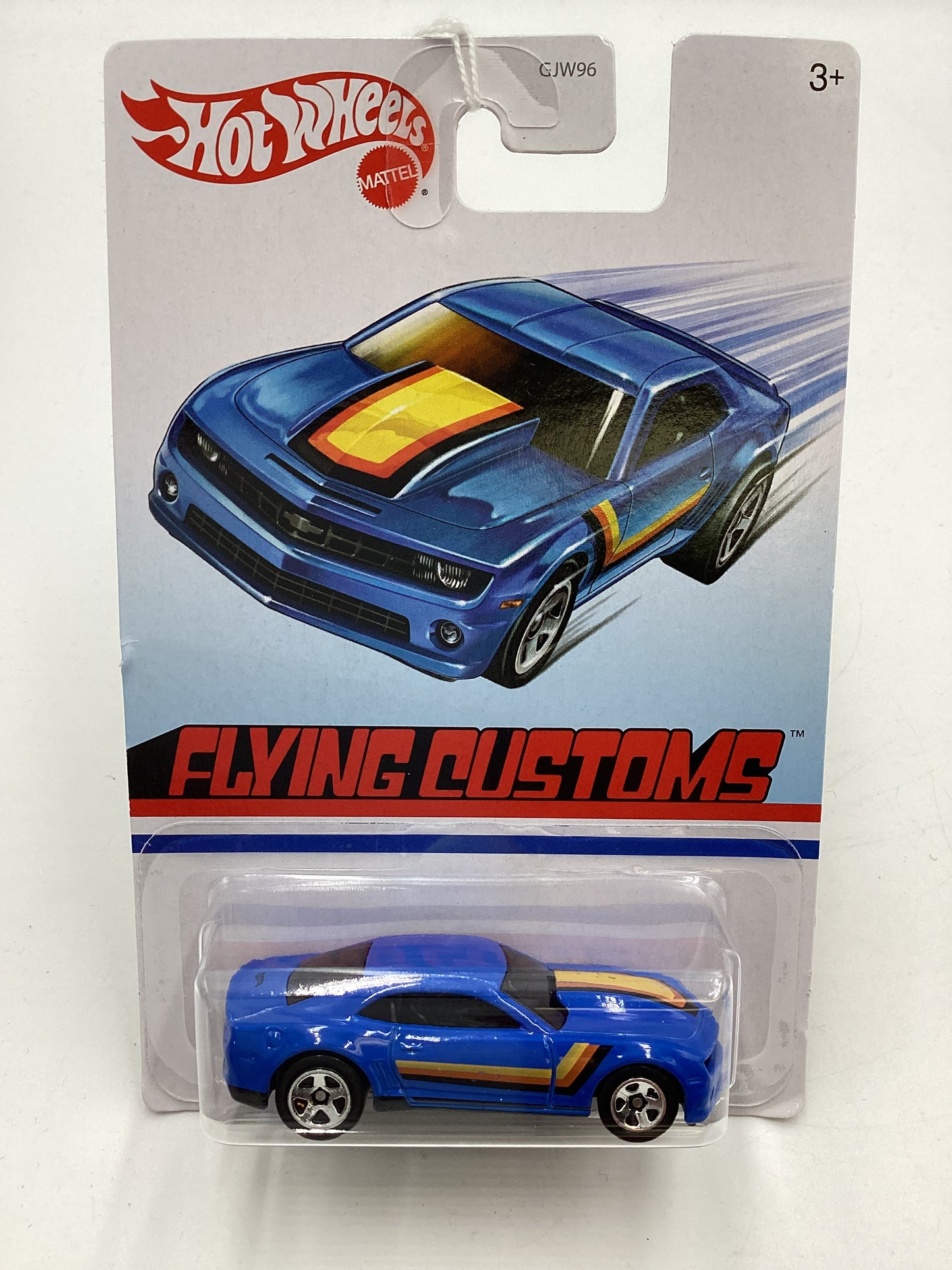 Hot Wheels Target Exclusive Flying Customs 13 Copo Camaro Blue Card Not Perfect