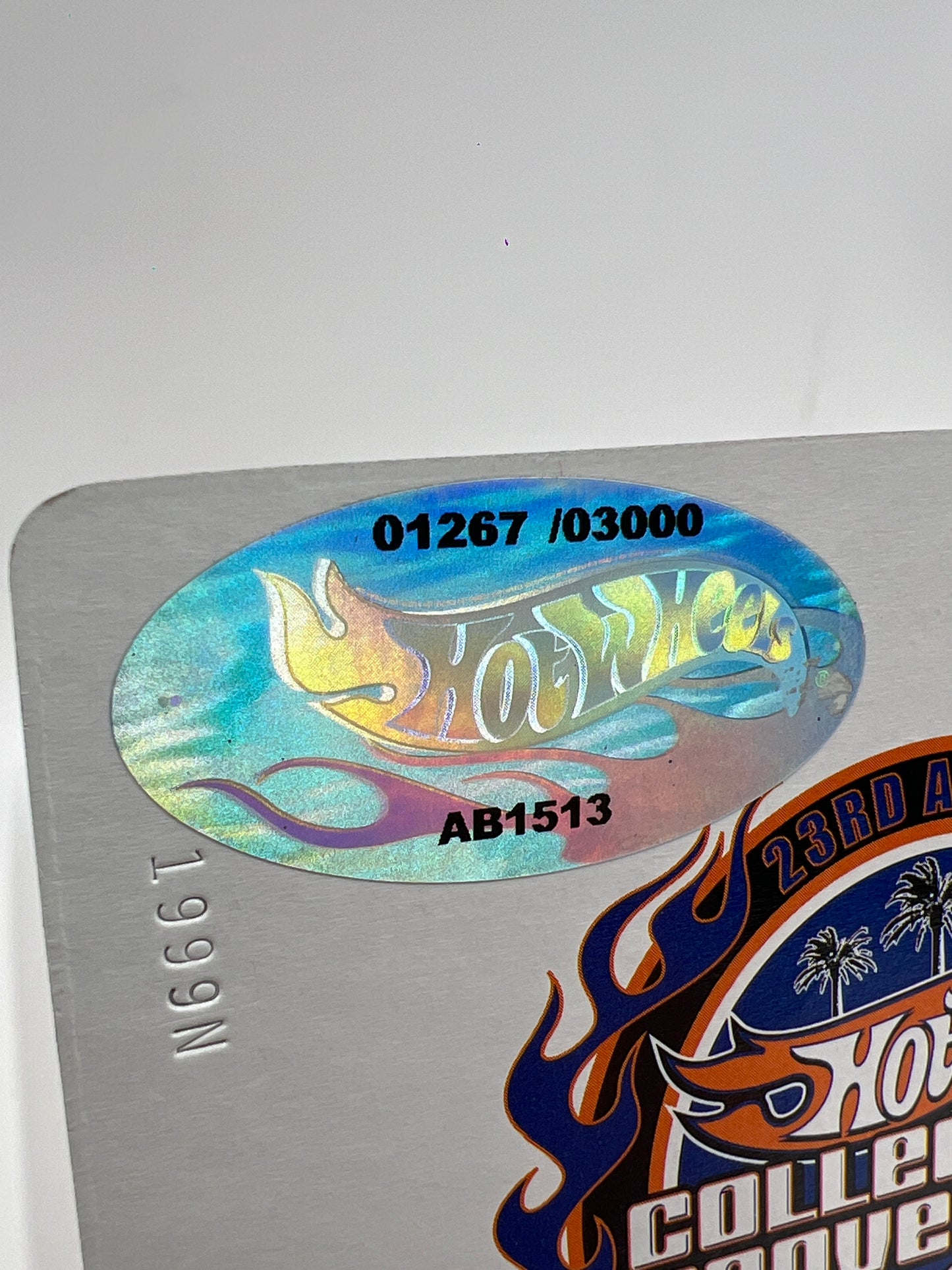 2009 Hot Wheels 23rd Annual Collectors Convention LA #1267/3000 70 Camaro RS W/Protector