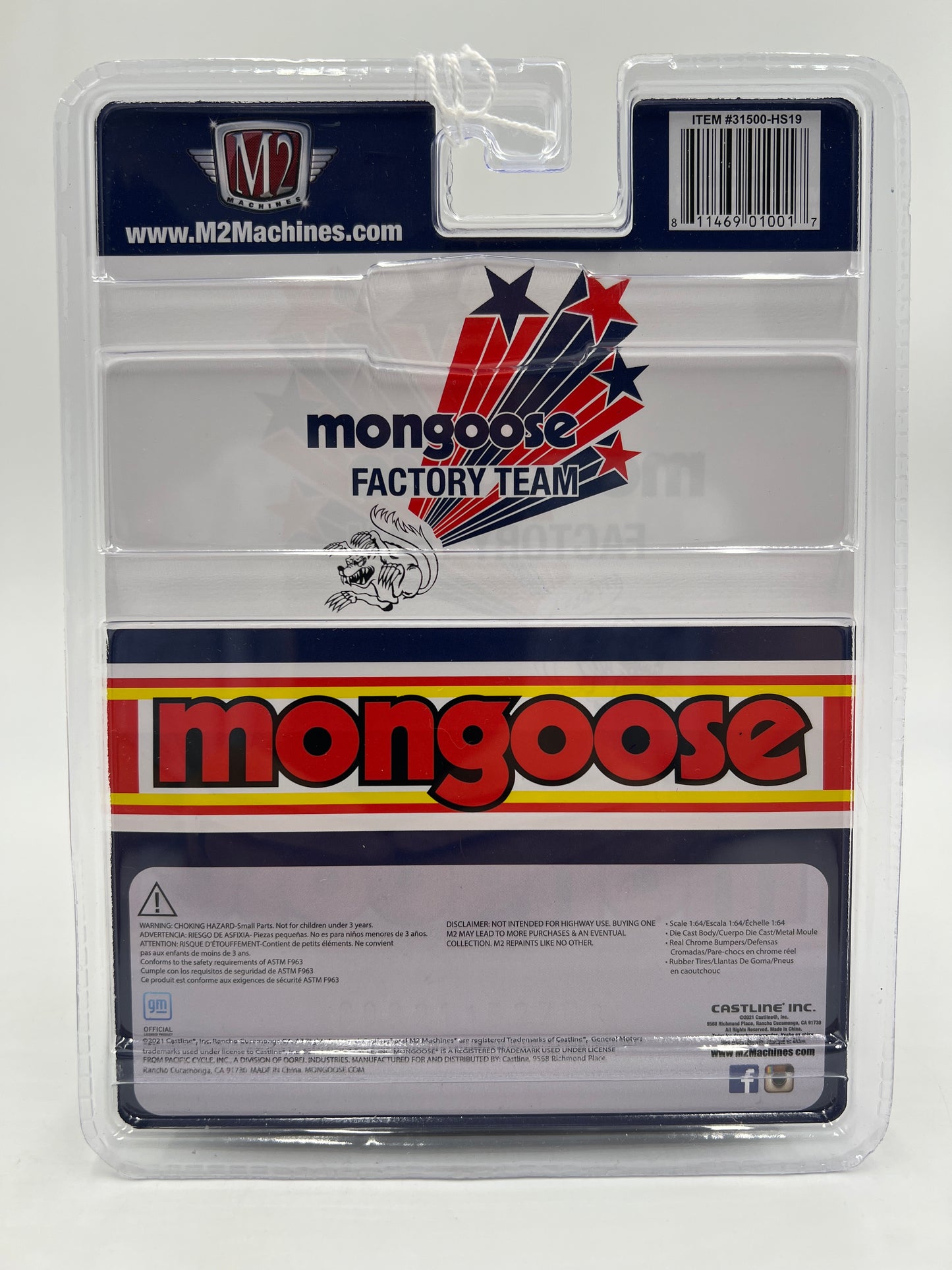 M2 Machines Hobby Exclusive CHASE Mongoose 1979 Chevrolet Silverado HS19
