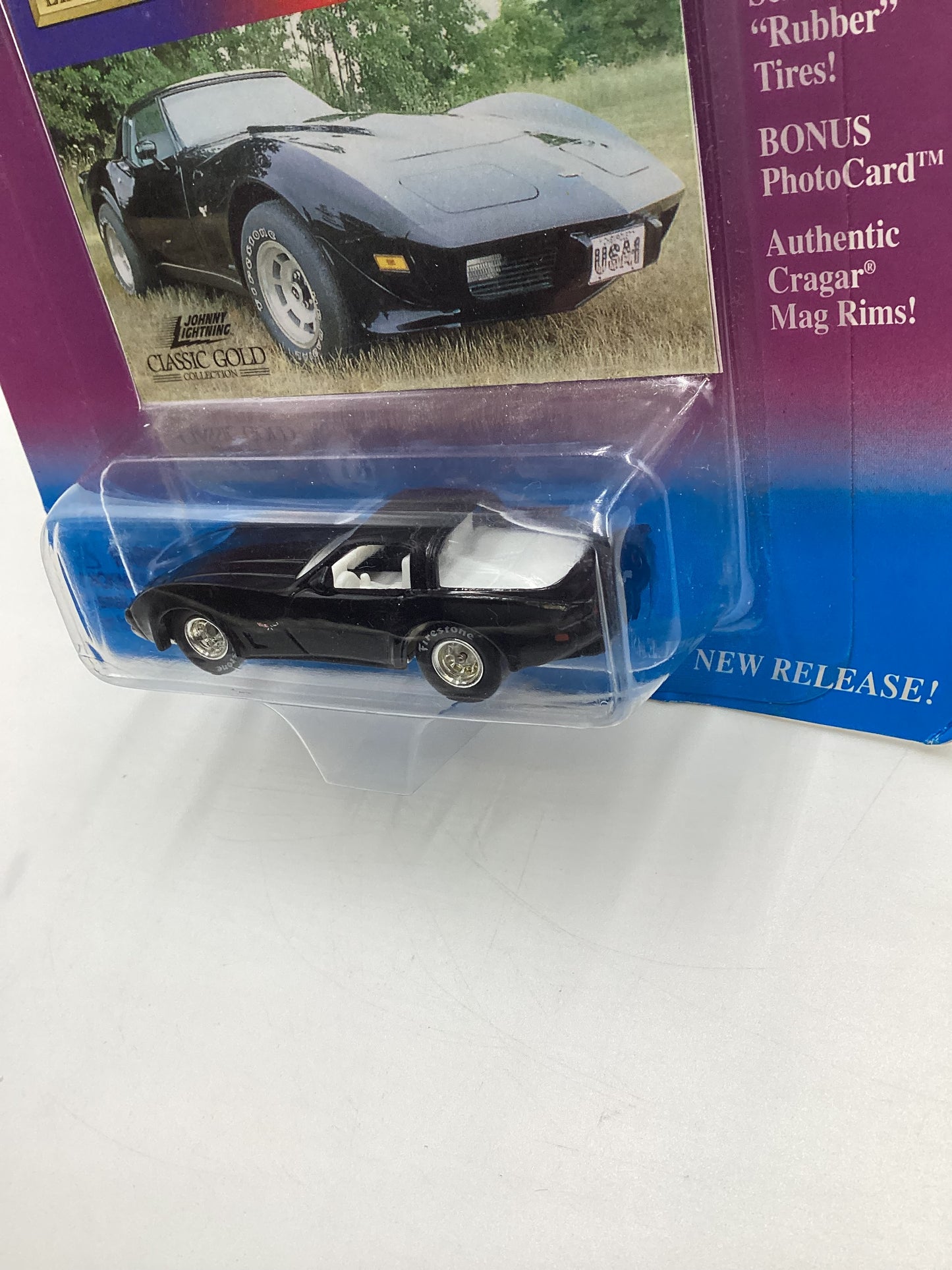 Johnny Lightning Classic Gold Collection #5 1979 Corvette Black