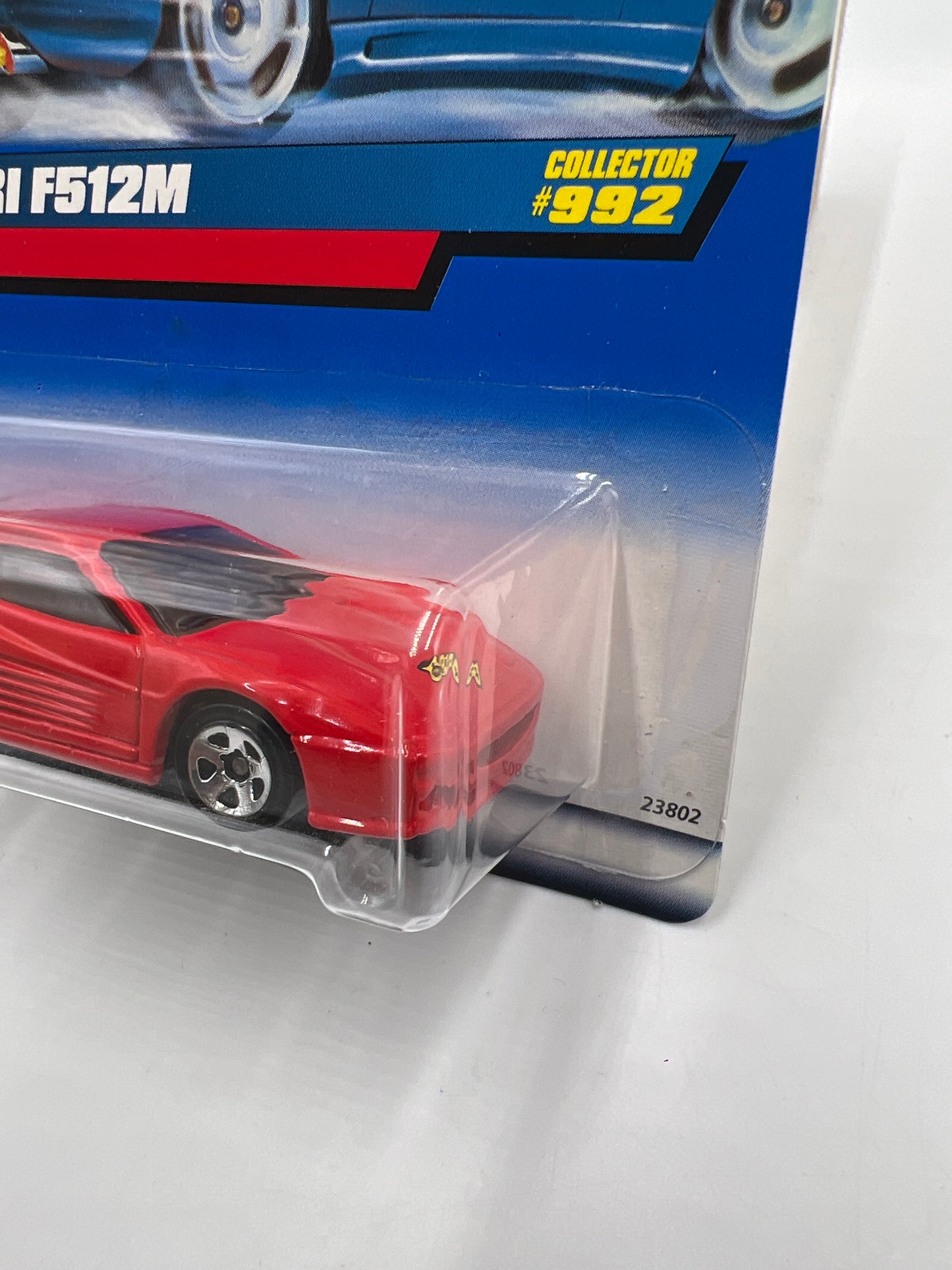 1998 Hot Wheels #992 Ferrari F512M Red 5SP Wheels