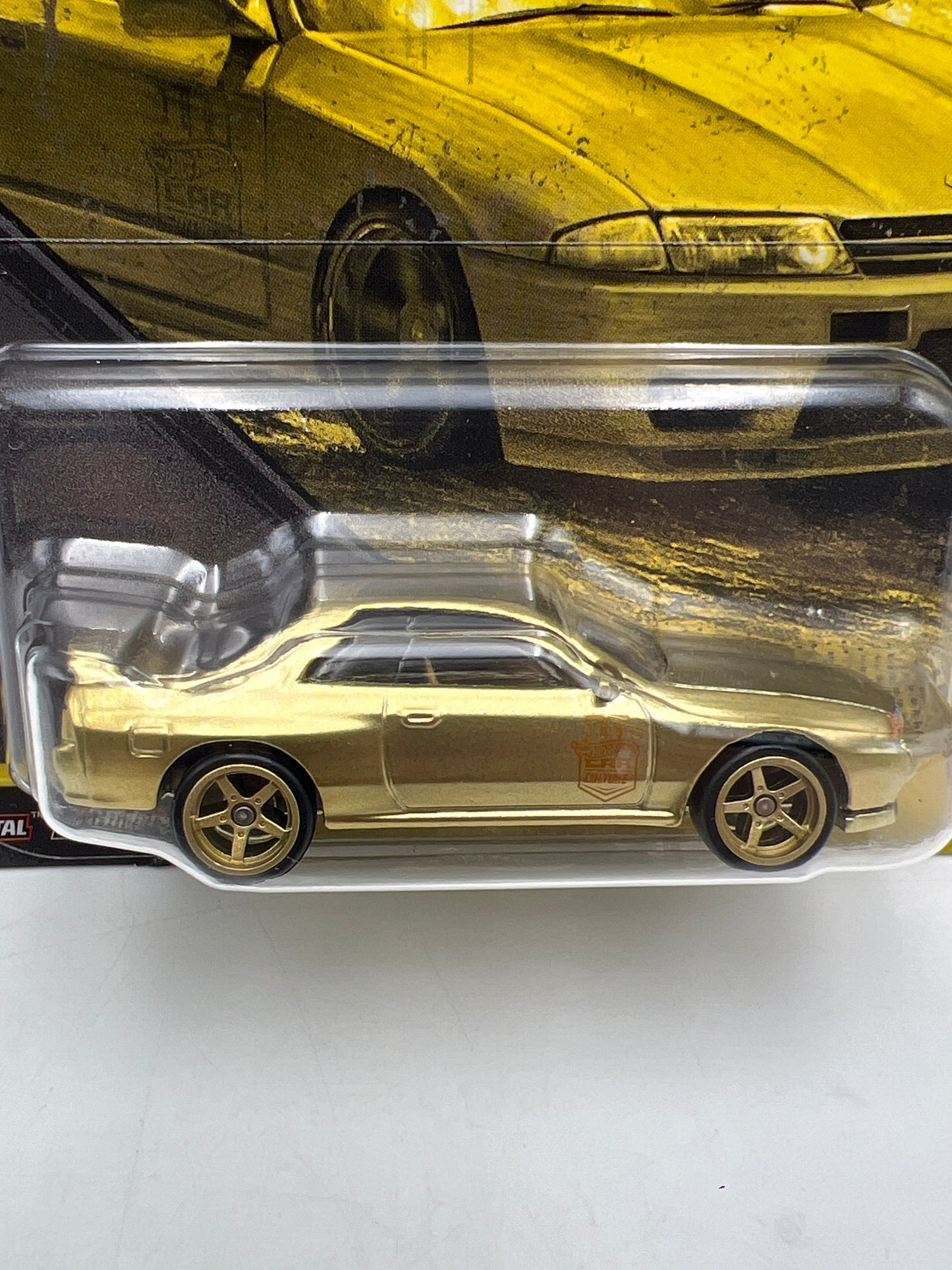 2026 Hot Wheels Vintage Racing CHASE #0 Nissan Skyline GT-R BNR32 Gold W/Protector