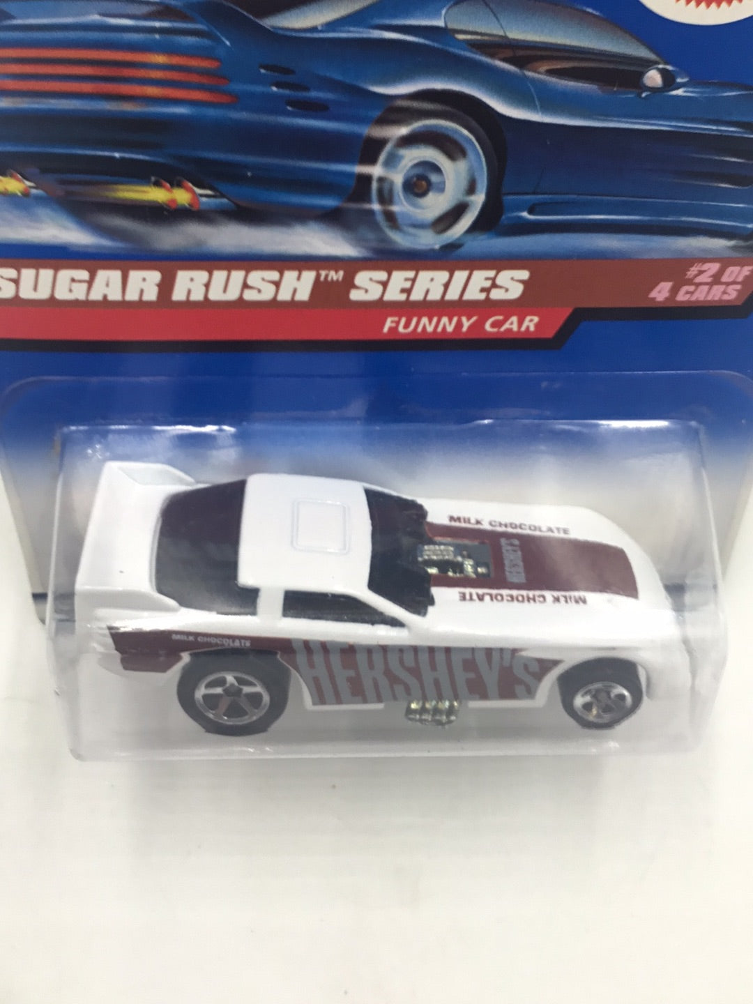 1998 hot wheels #742 Funny Car Hershey U3