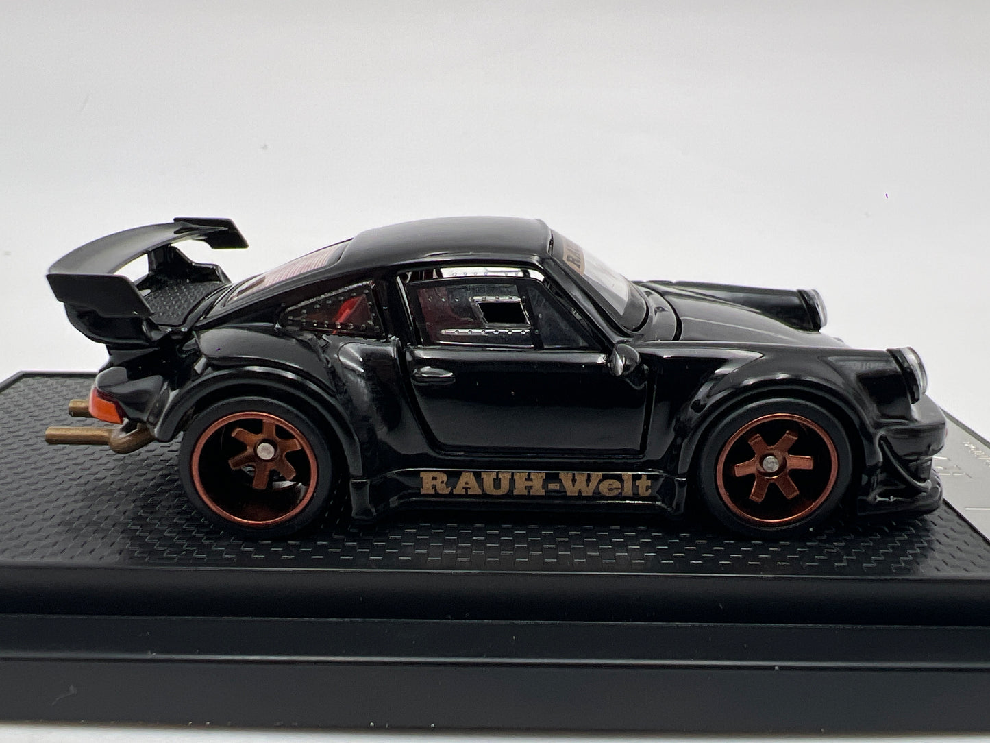 FG Models 1:64 Scale Porsche RWB 930 Black x/1999 Made