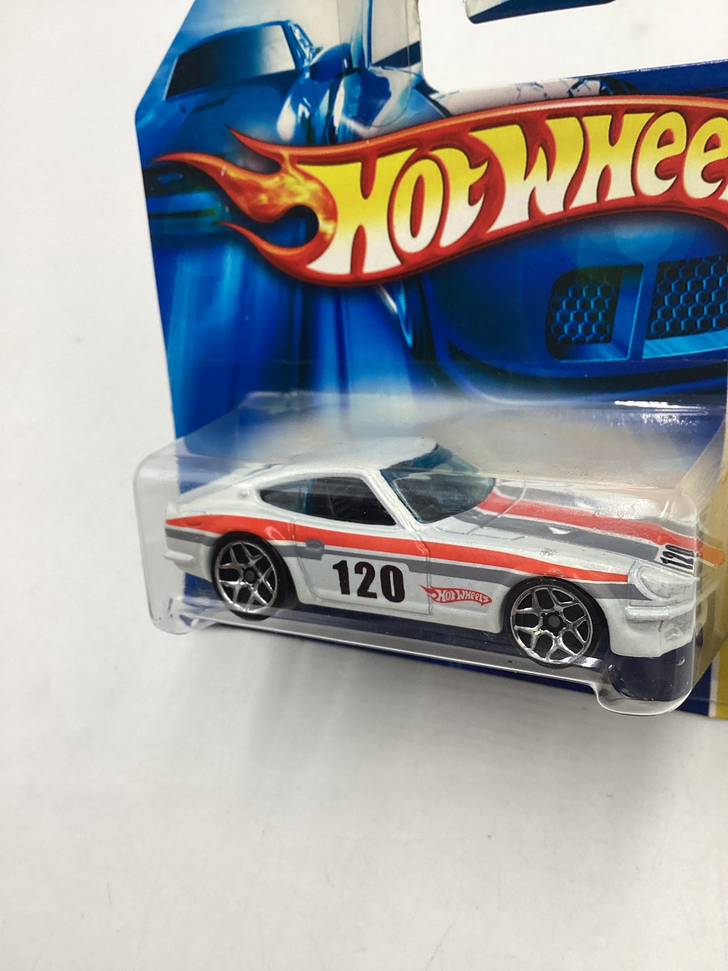 2006 Hot Wheels #036 Short Card White Datsun 240Z 88A