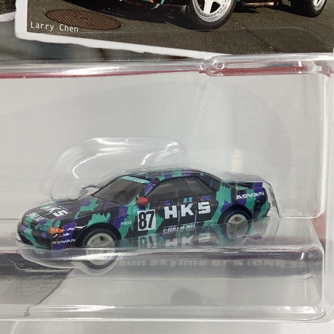 Hot wheels car culture team 2 pack target exclusive Nissan skyline gt-r bnr32 HKS 281A