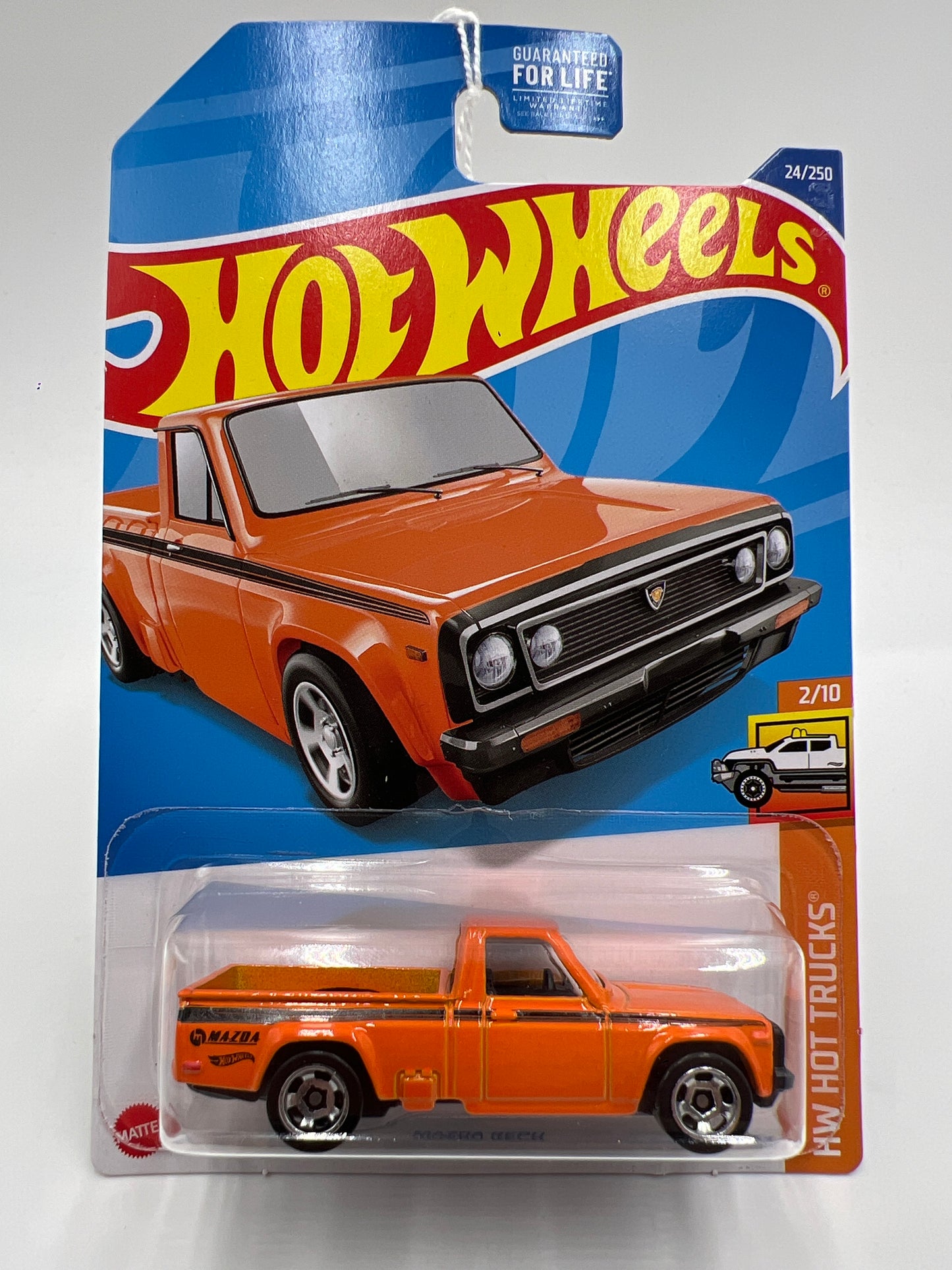 2022 Hot Wheels Hot Trucks #24 Mazda Repu Orange 87D