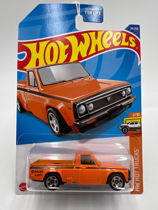 2022 Hot Wheels Hot Trucks #24 Mazda Repu Orange 87D