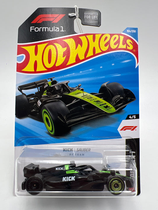2026 Hot Wheels H Case #154 Formula 1 Kick Sauber F1 Team
