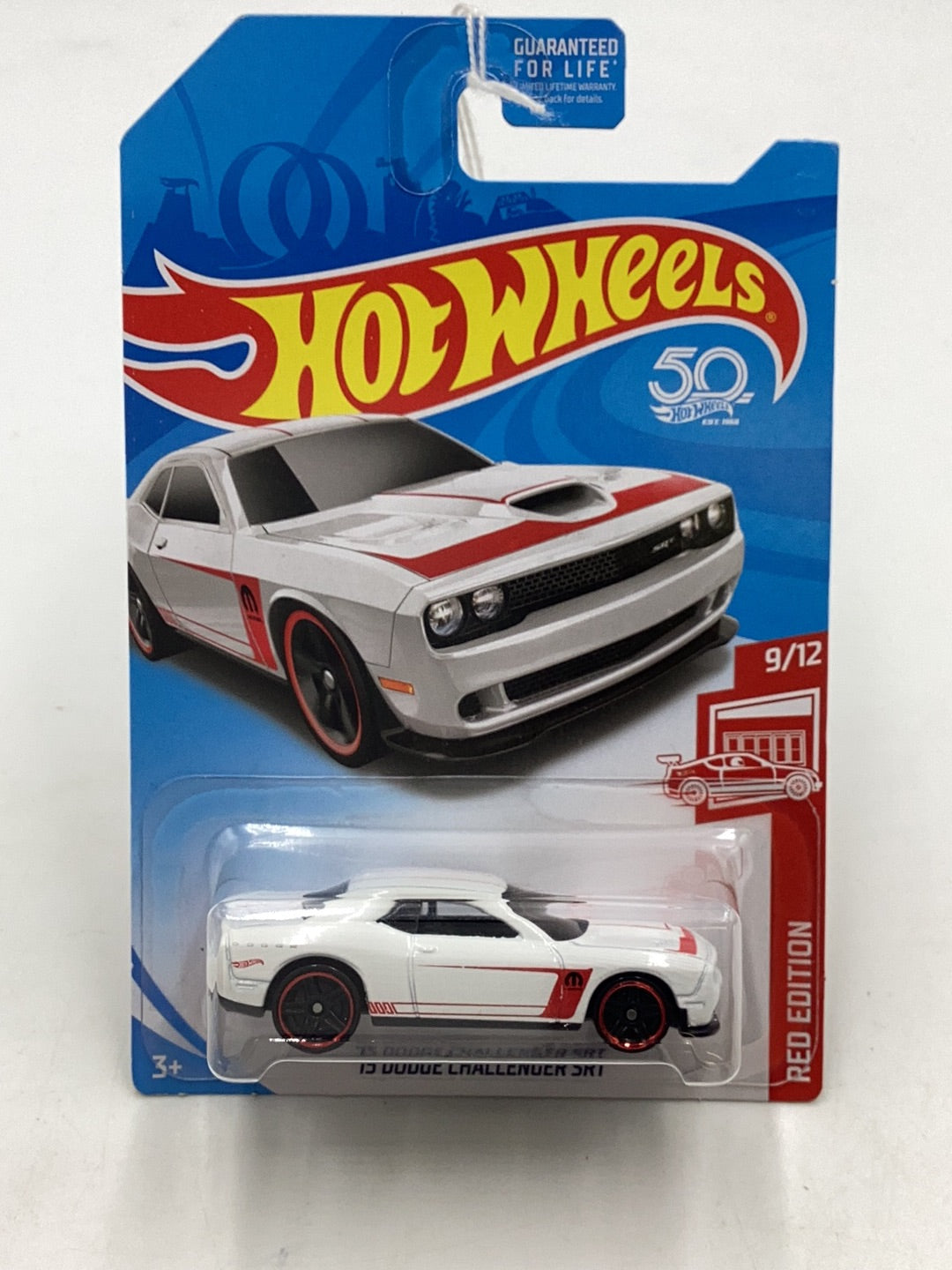 2018 Hot wheels Red edition 15 Dodge Challenger SRT 151A