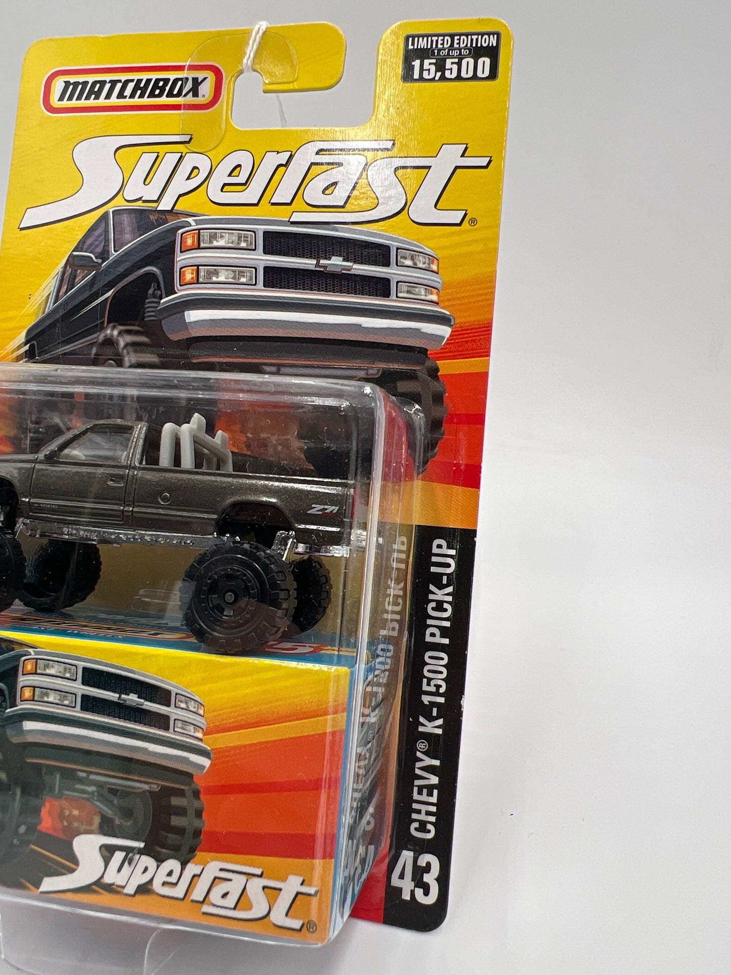 Matchbox Superfast #43 Chevy K-1500 Pick-Up Gray