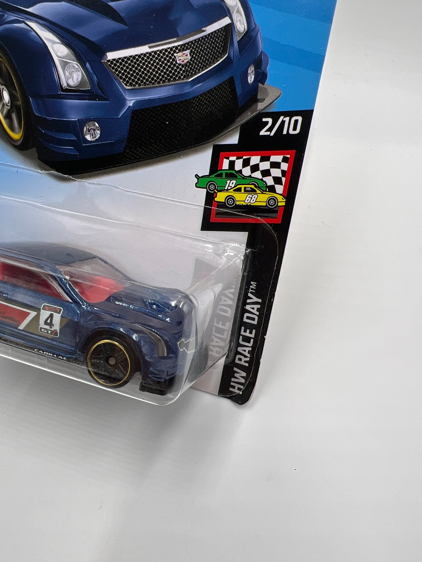 2019 Hot Wheels Kroger Exclusive #75 16 Cadillac ATS-V R Blue 237A