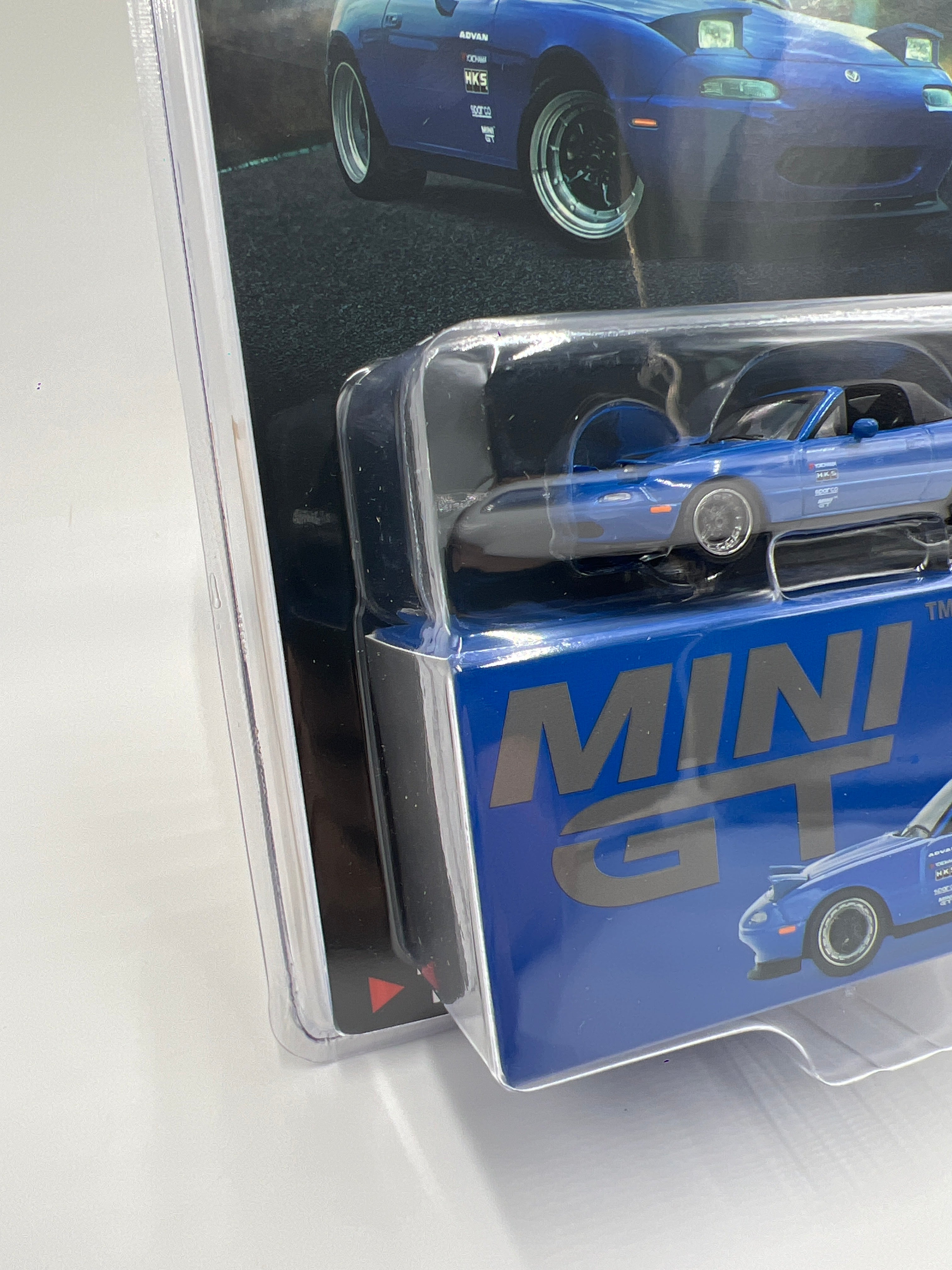 Mini GT #1069 Mazda Miata MX-5 NA Tuned Version Blue