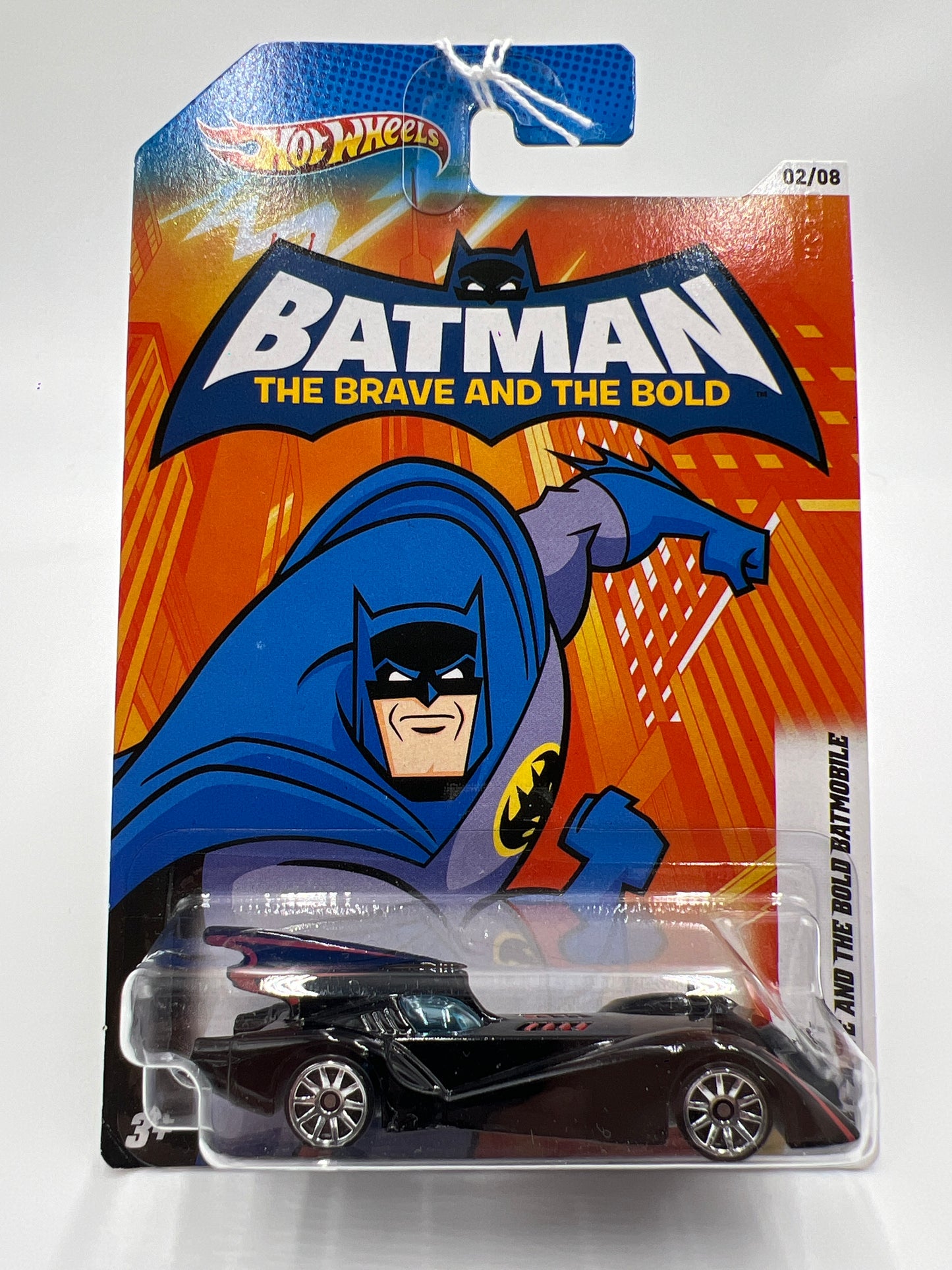 2011 Hot Wheels Batman Series #02 Batman: The Brave And The Bold Batmobile Black 117E