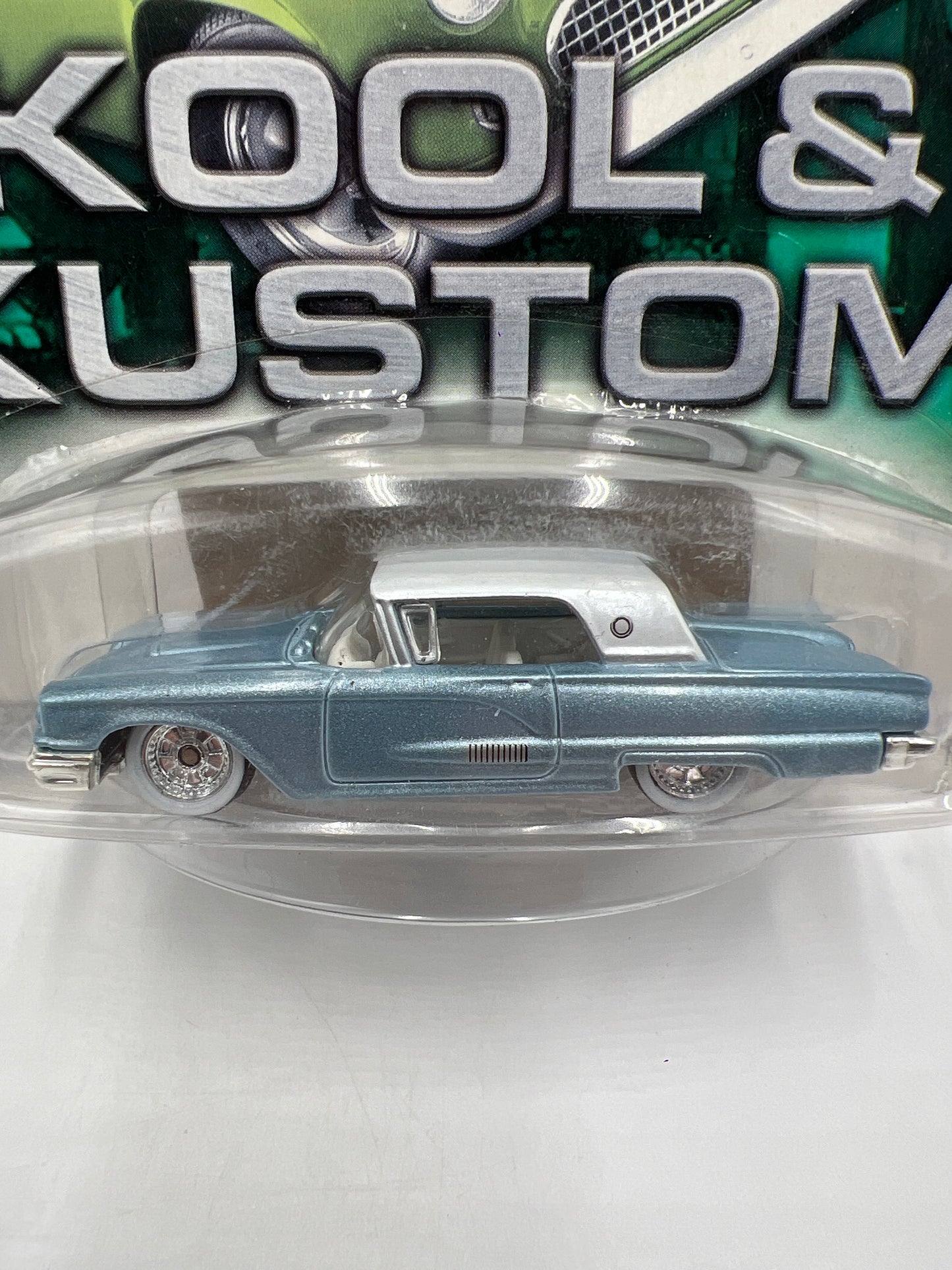Hot Wheels Premium Kool & Kustom #4 58 Thunderbird Light Blue 245O
