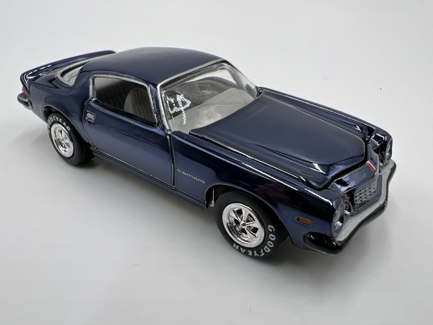 Johnny Lightning 1/64 Toy Fair 2000 1976 Chevrolet Camaro Blue Loose