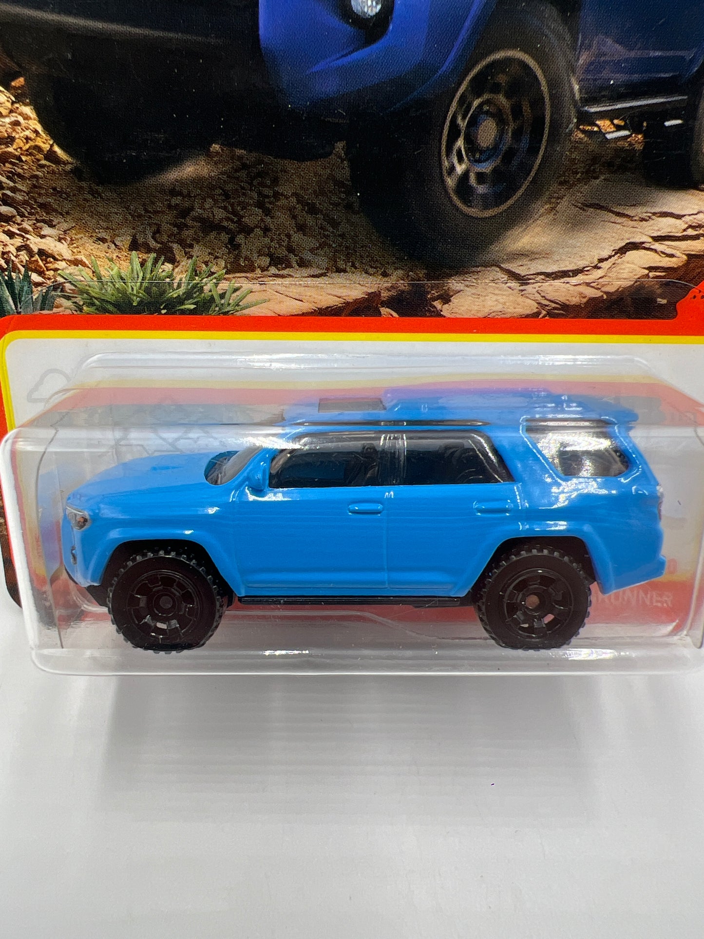 2023 Matchbox #92 Toyota 4Runner Light Blue 208D
