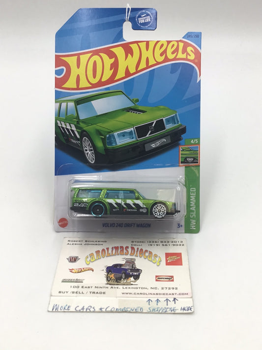 2023 hot wheels Q Case #245 Volvo 240 Drift wagon 92A