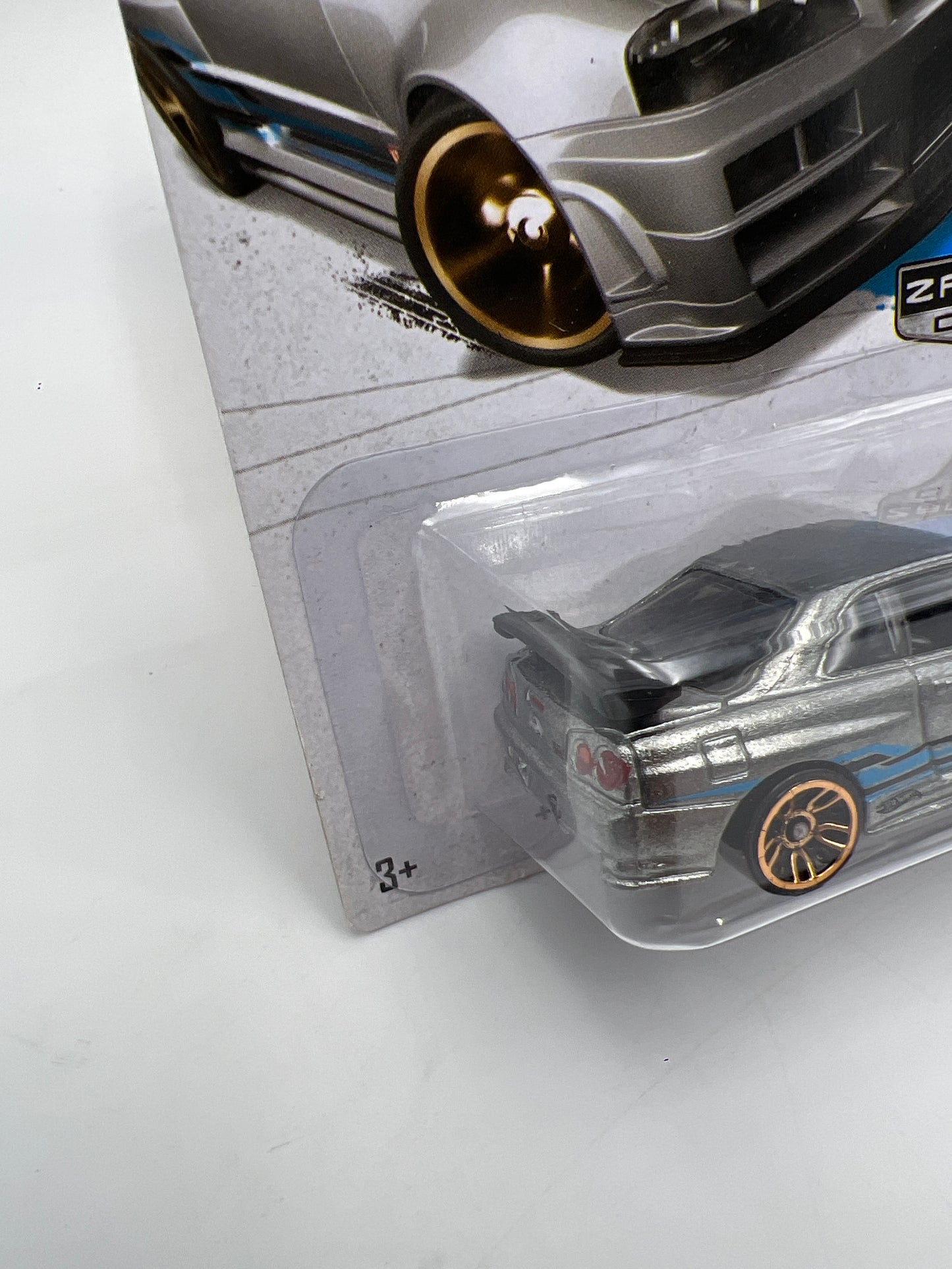 2013 Hot Wheels Walmart Zamac 6 #158 Nissan Skyline GT-R R34 W/Protector