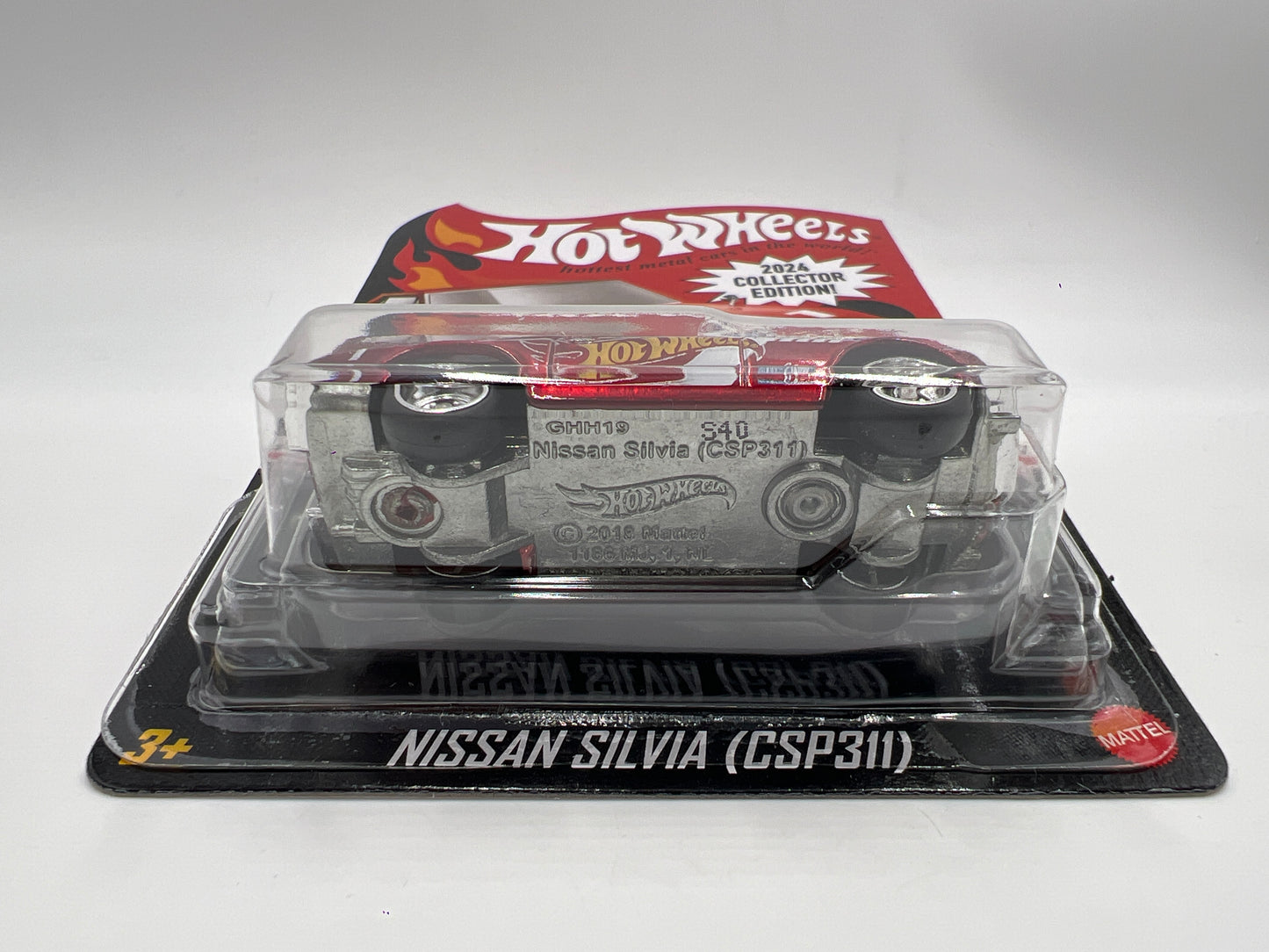 2024 Hot Wheels RLC Collector Edition Dollar General Mail In #1 Nissan Silvia CSP311 Red W/Protector