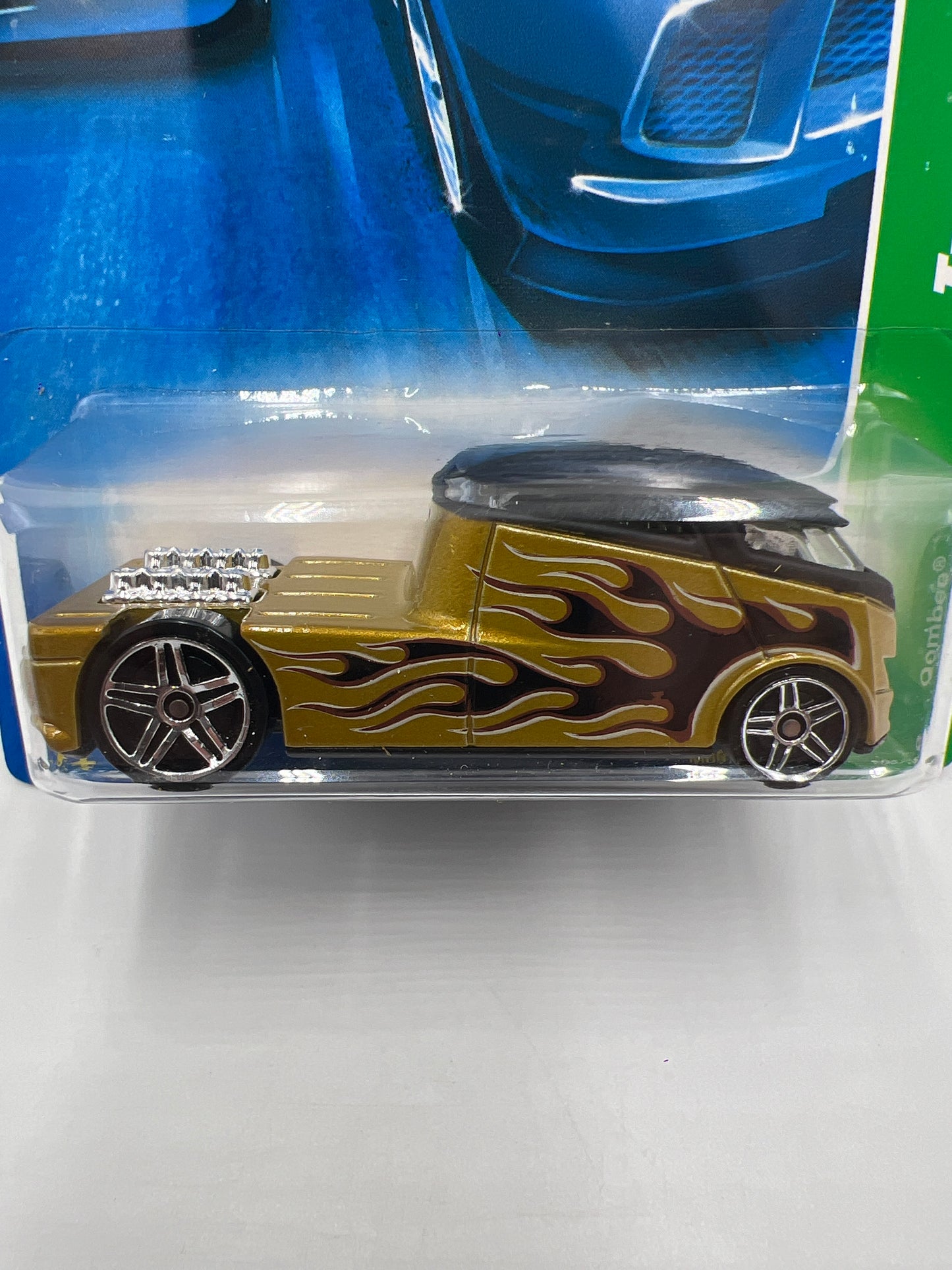 2008 Hot Wheels Treasure Hunt #166 Qombee Gold/Black